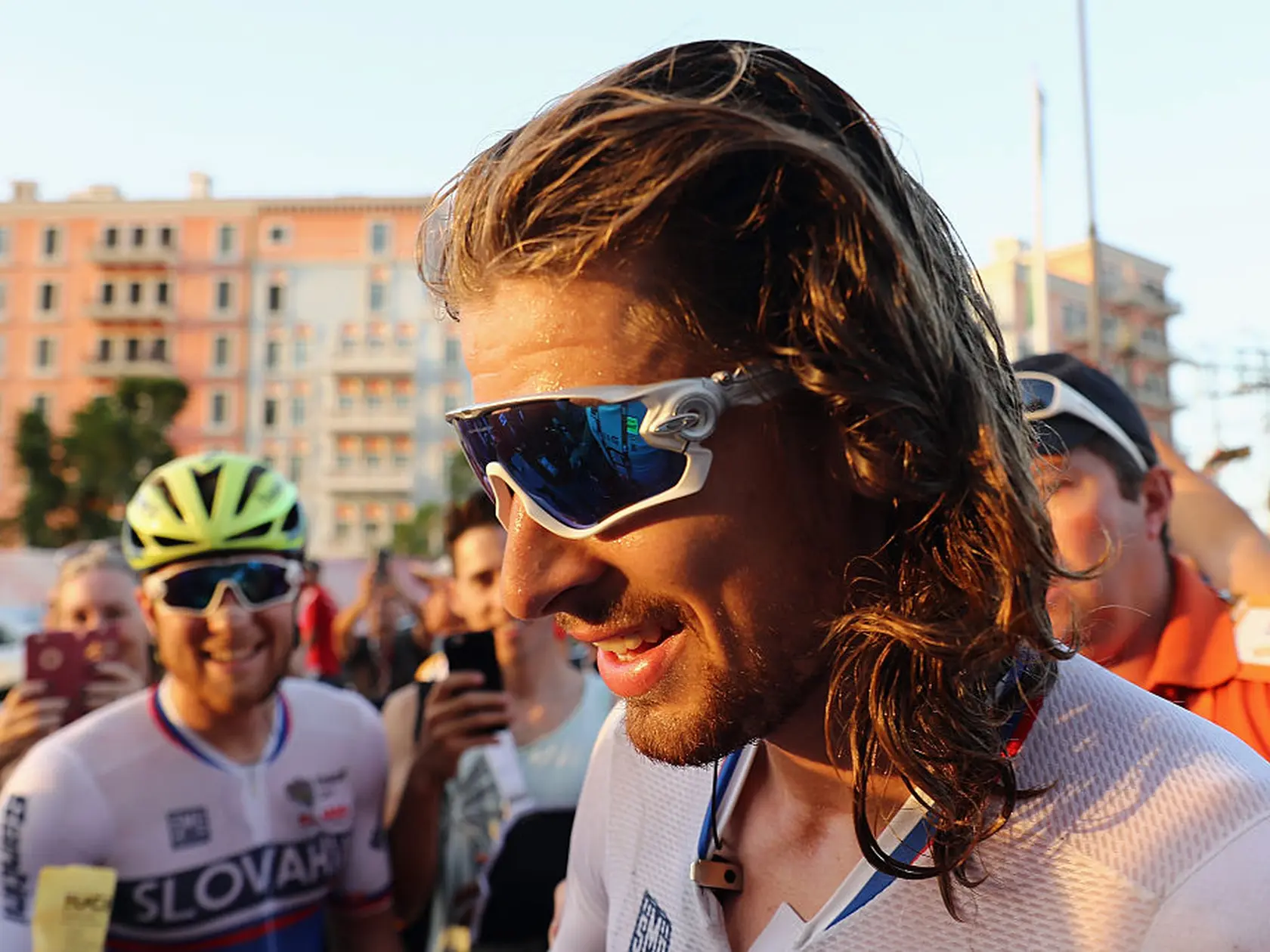 Peter Sagan bral majstrovstvá sveta v Katare na ľahkú váhu a nakoniec sa aj tak tešil z triumfu.