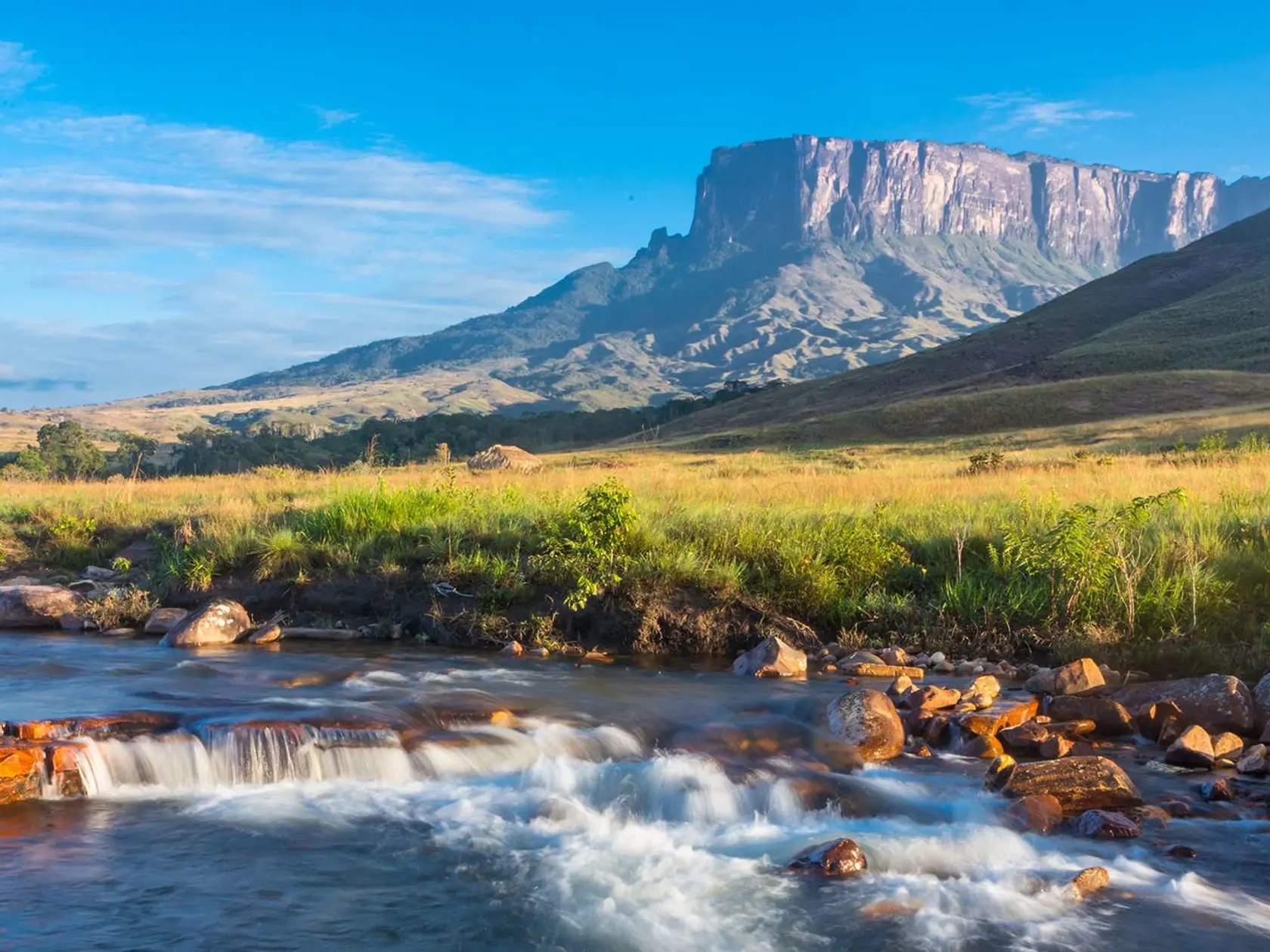 Mount Roraima, Venezuela, Brazília a Guyana.