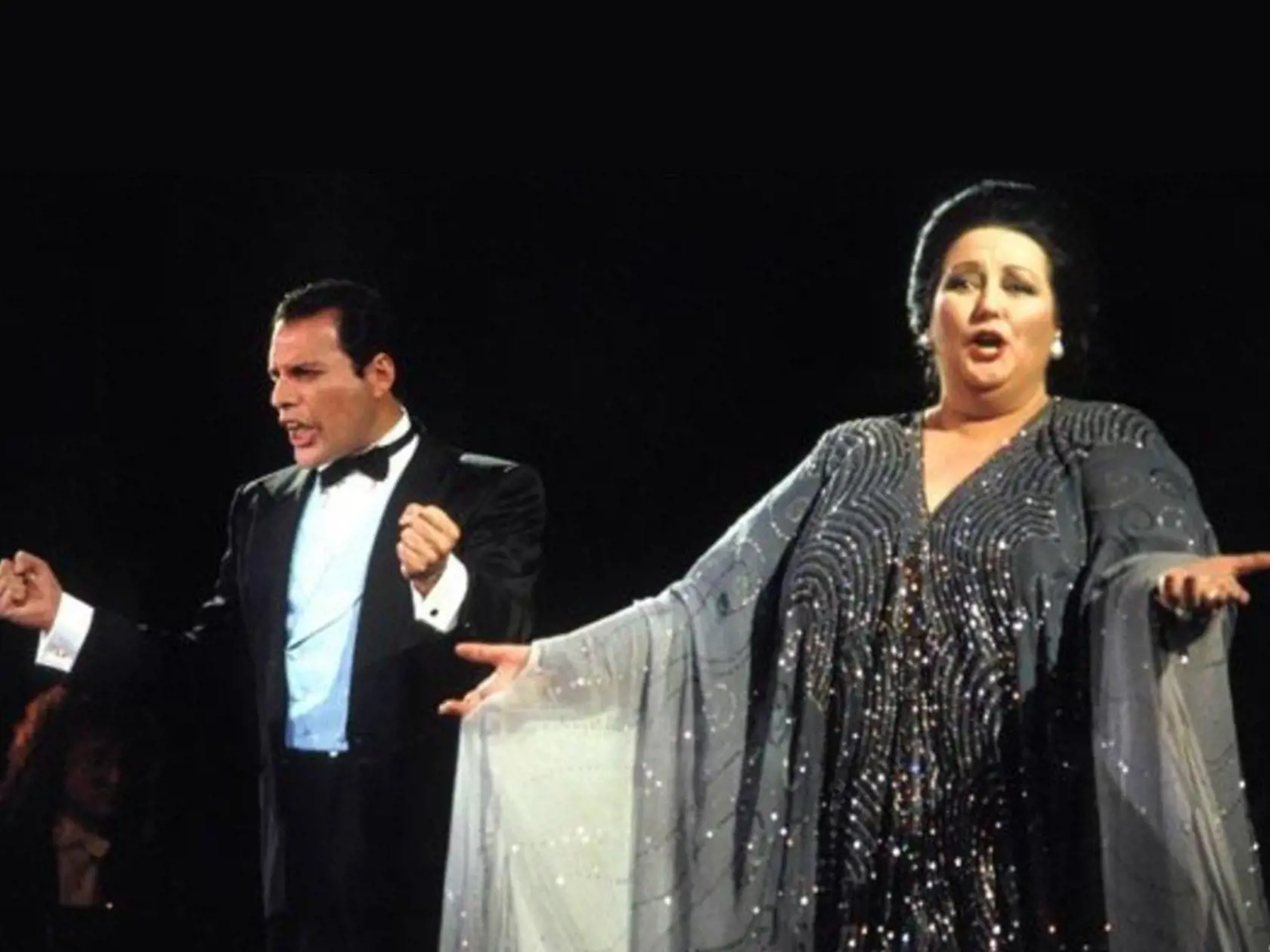 Montserrat Caballe a Freddie Mercury 