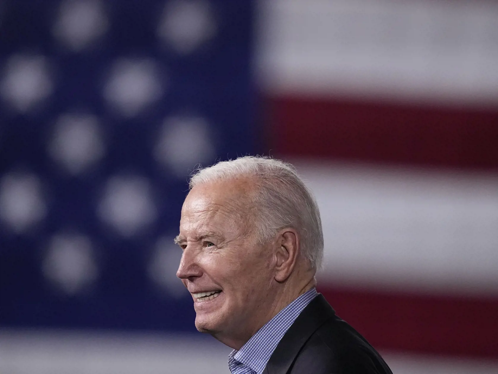 WA 20 Atlanta - Americký prezident a prezidentská kandidát Joe Biden reční na predvolebnou podujatí v Atlante  v americkom štáte Georgia v sobotu 9. marca  2024.  Georgia bola dlho baštou republikánov, no v posledných rokoch sa tam súboj vyrovnal. Podľa najnovších prieskumov však v tomto štáte zatiaľ vedie Trump. FOTO TASR/AP 

President Joe Biden speaks at a campaign event, Saturday, March 9, 2024, in Atlanta. (AP Photo/Brynn Anderson)