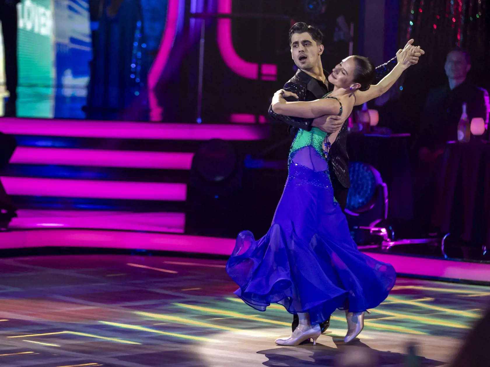Premiéra tanečnej súťaže Let's Dance 2024. Na snímke je Anna Jakab Rakovská a Jaroslav Ihring. 