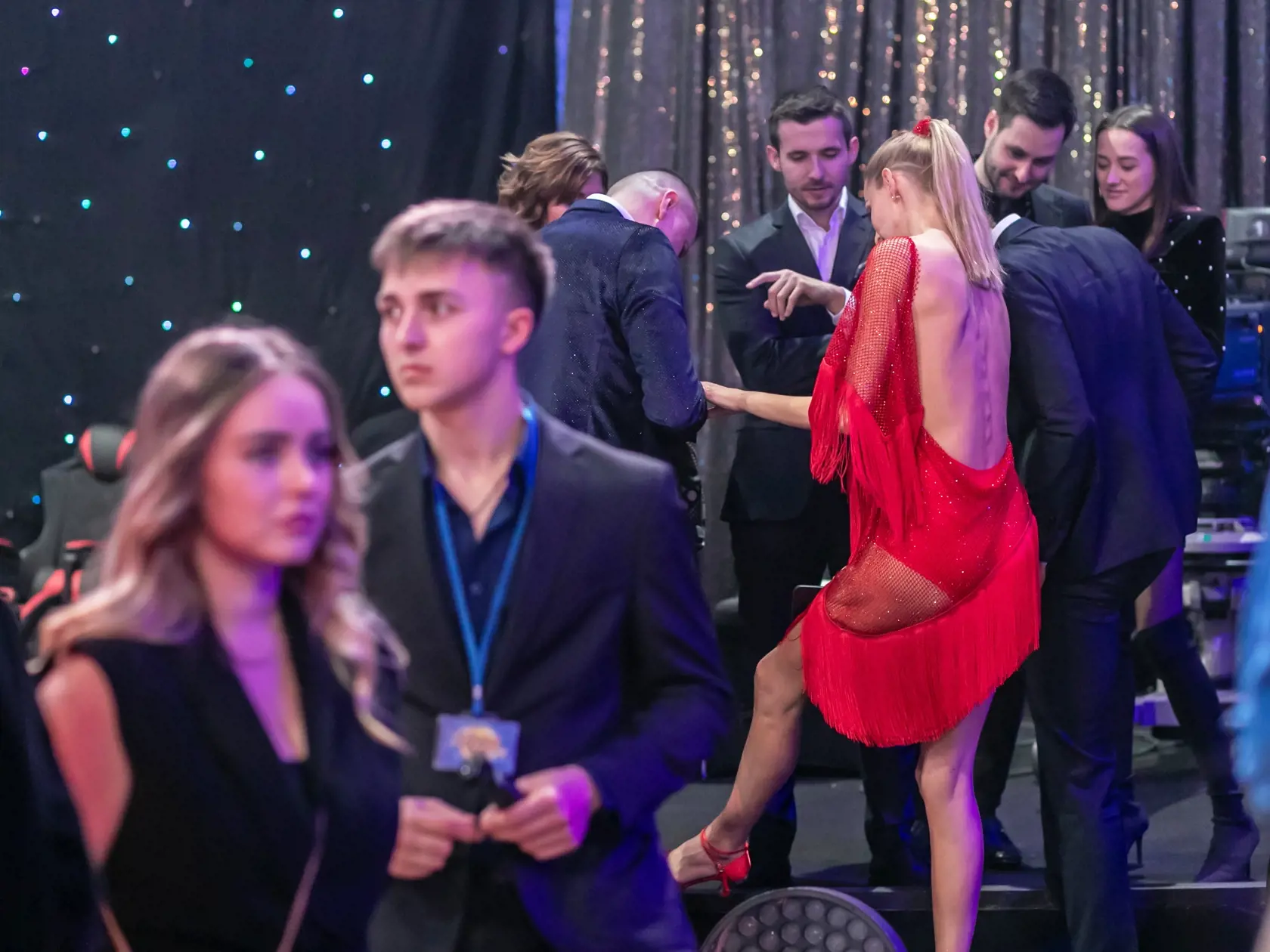 Prvé kolo Lets Dance 2024. Na snímke Michaela Kocianová. 