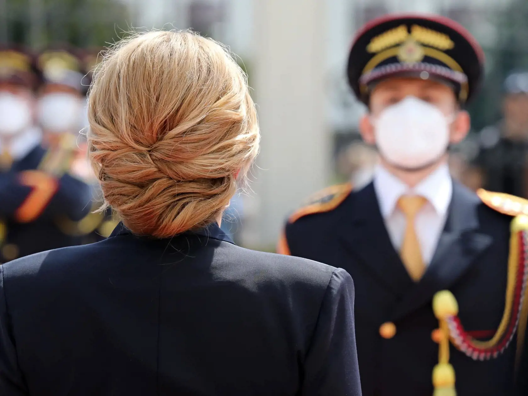 Kondolencie poslali aj najvyšší štátutári. Na snímke prezidentka Zuzana Čaputová.