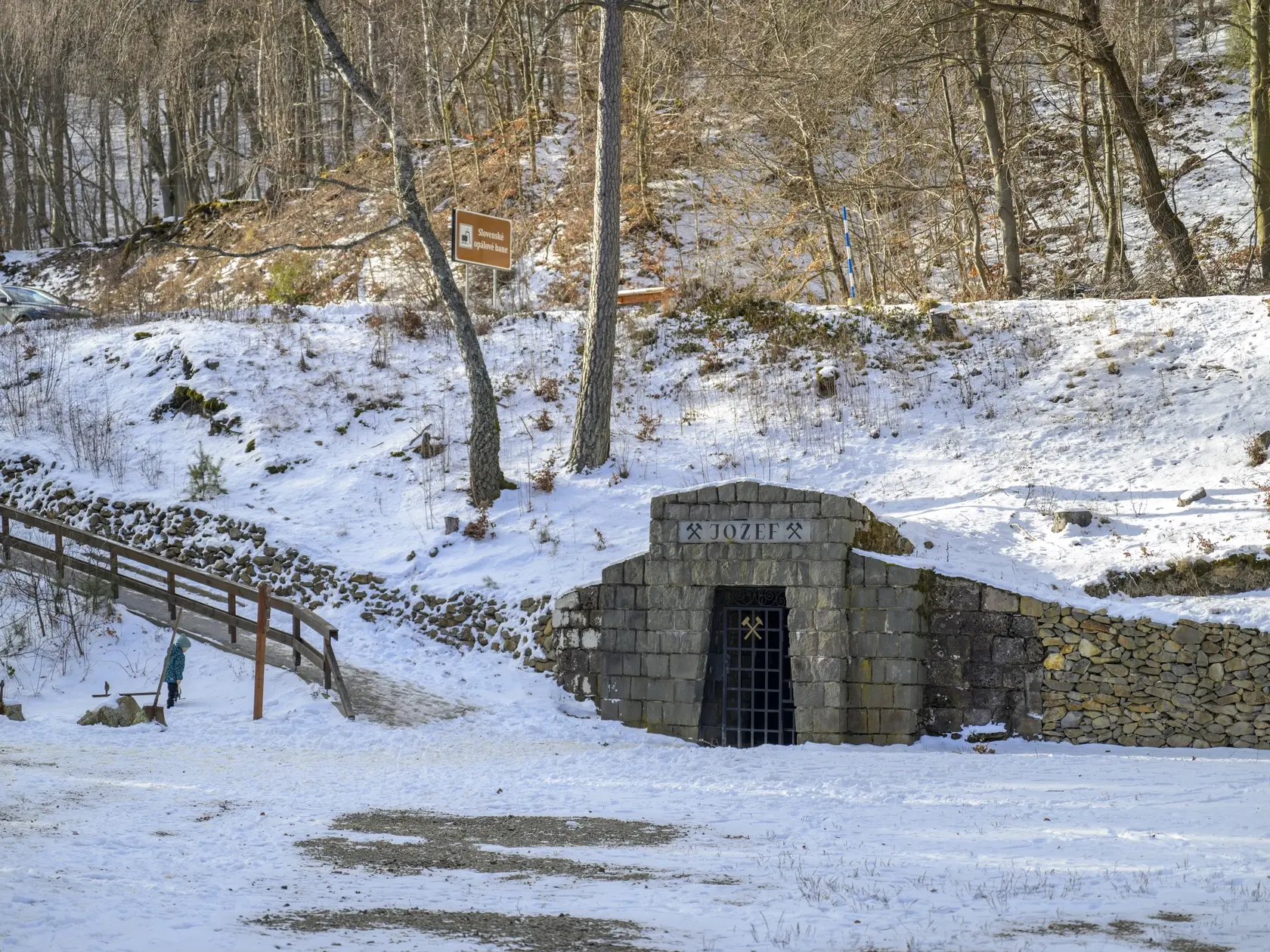 Na snímke štôlňa Jozef v Slovenských opálových baniach v Červenici 27. decembra 2024. FOTO TASR - Veronika Mihaliková