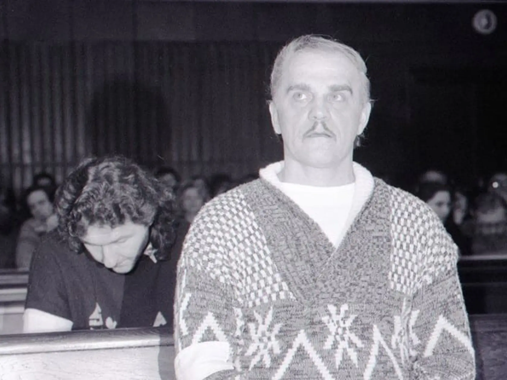 Na súde v roku 1991: Ján Molnár a Ľubomír Masár.