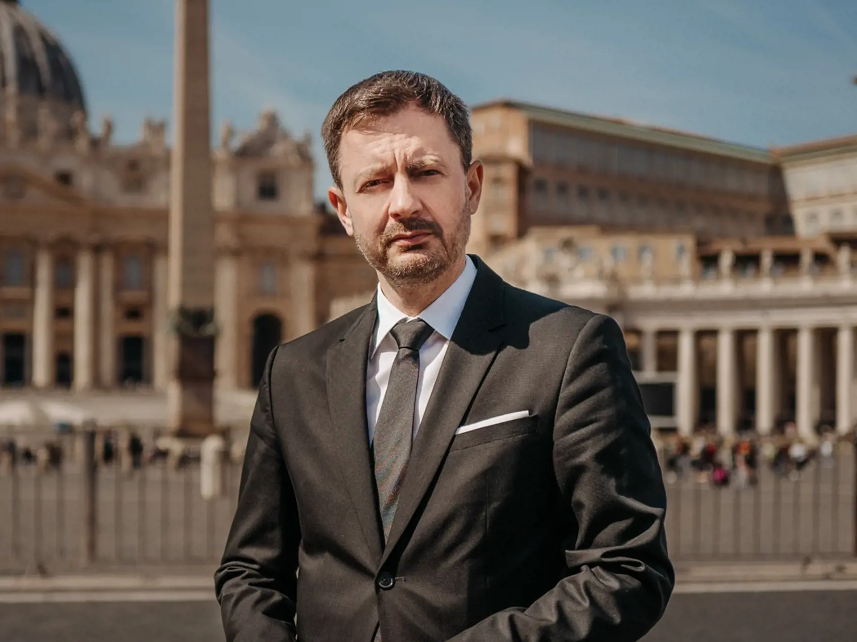 Eduard Heger strávil dva dni v Ríme a Vatikáne.