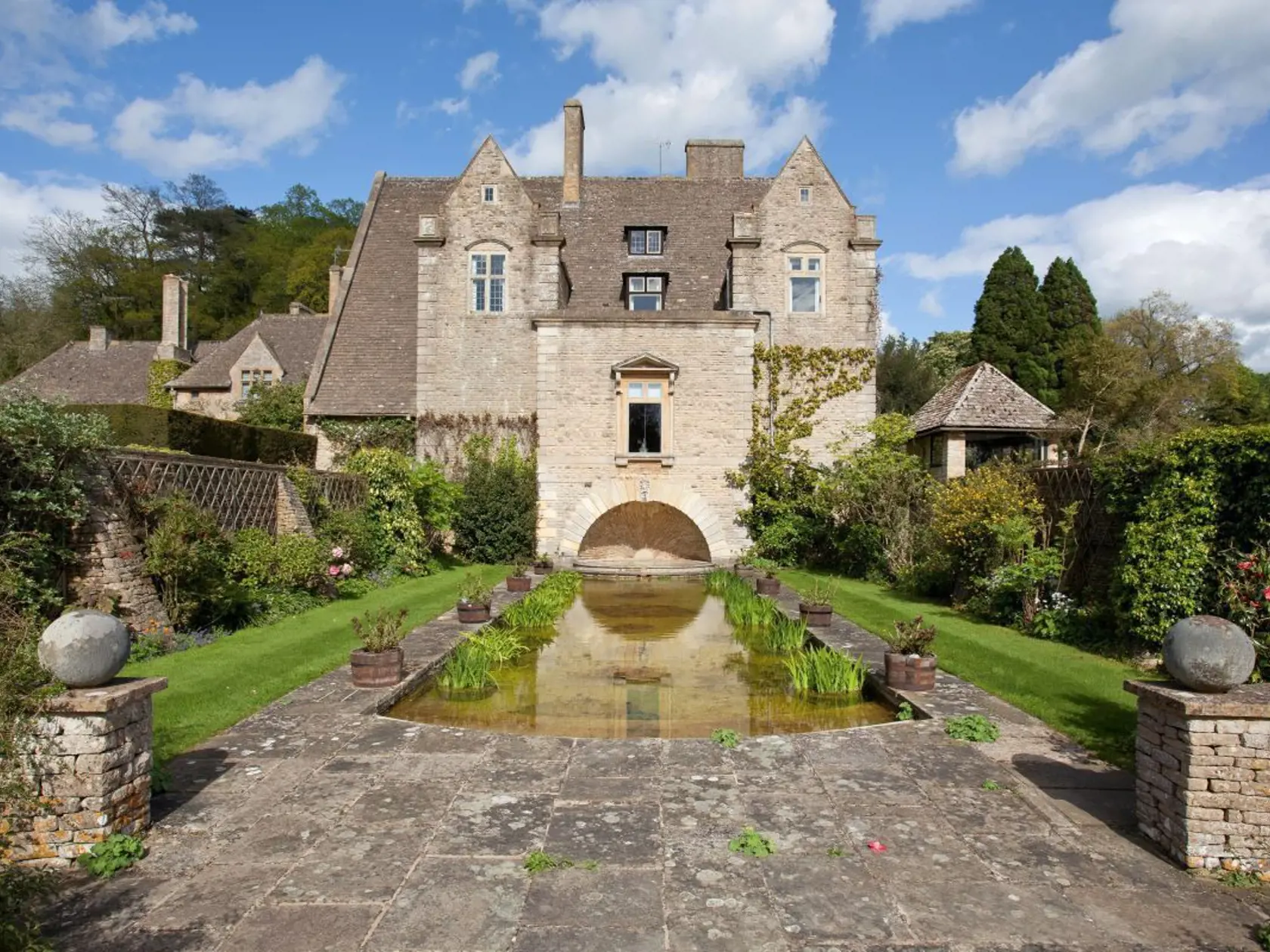 Rodinné sídlo v v zámockom štýle v Cotswolds