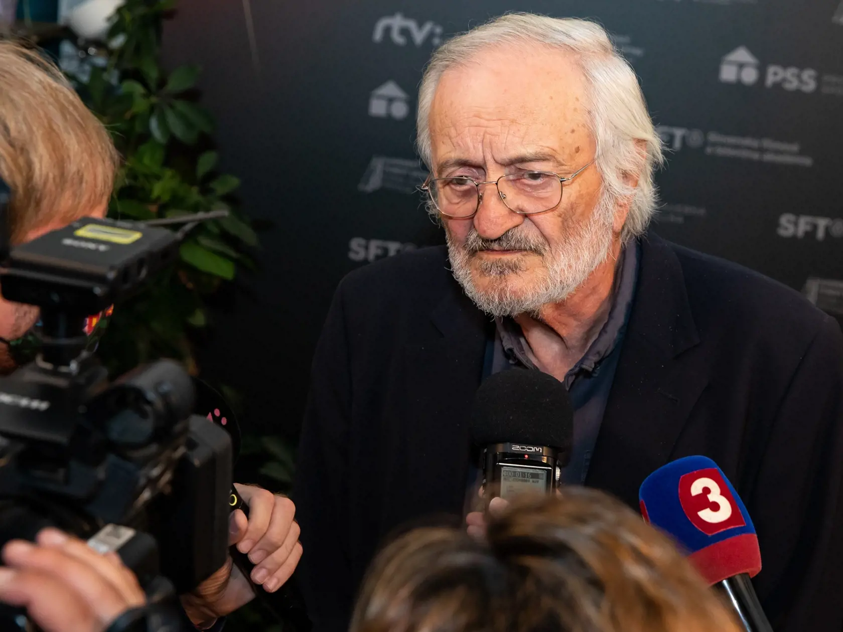 10 ročník odovzdávania národných filmových cien Slnko v sieti. Na snímke je Milan Lasica.