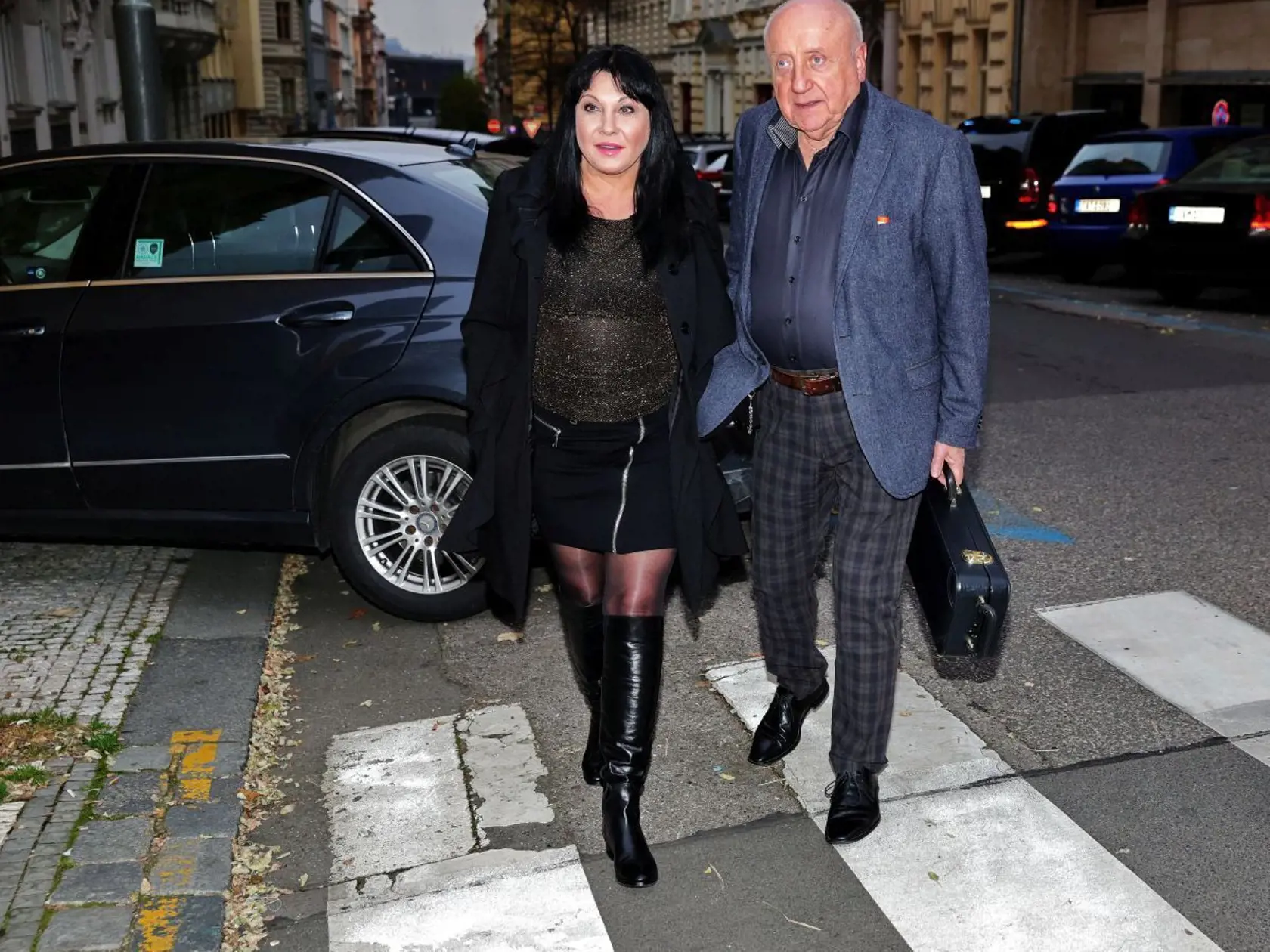 Dáda Patrasová, Felix Slováček