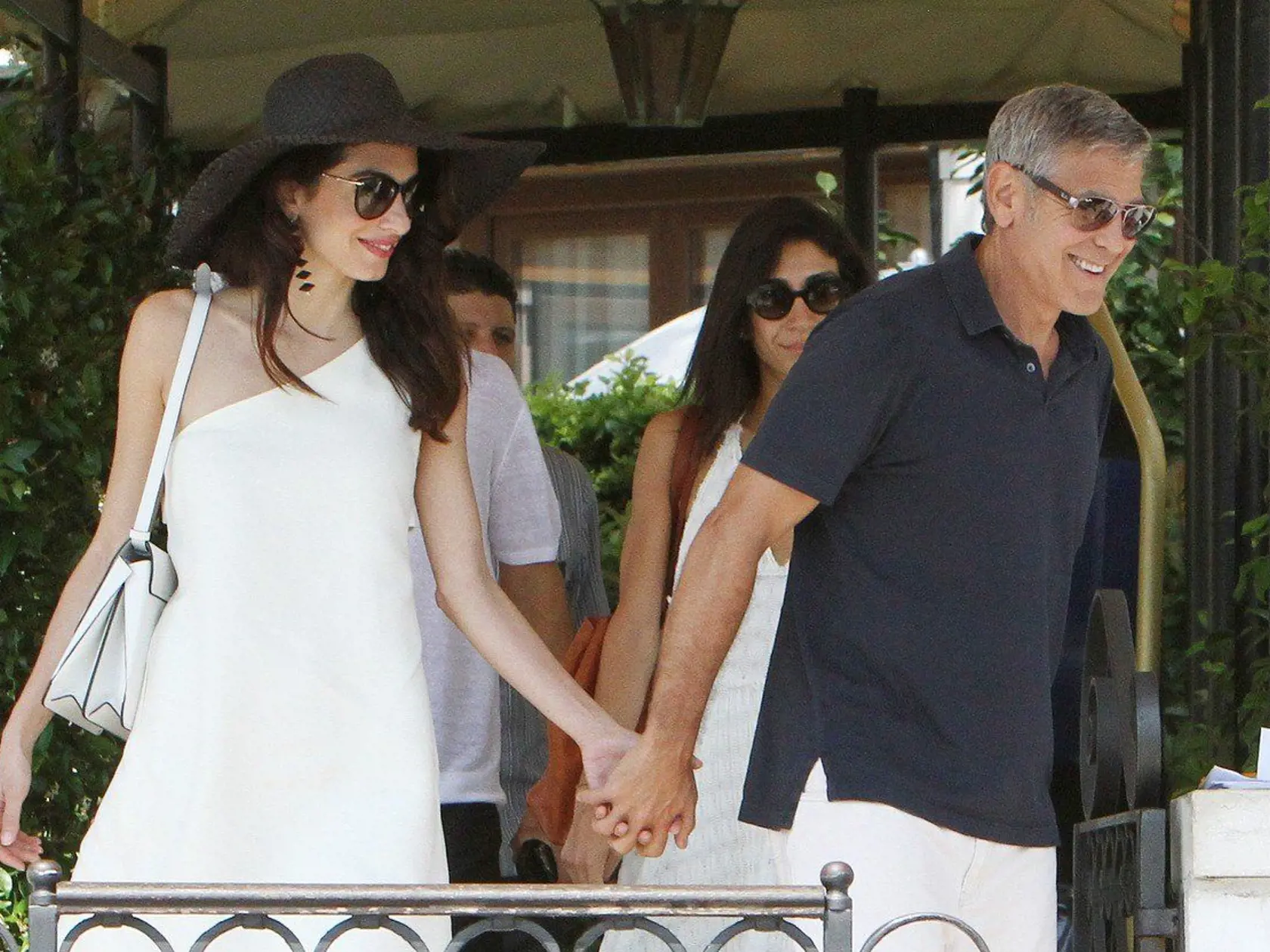 George a Amal Clooney