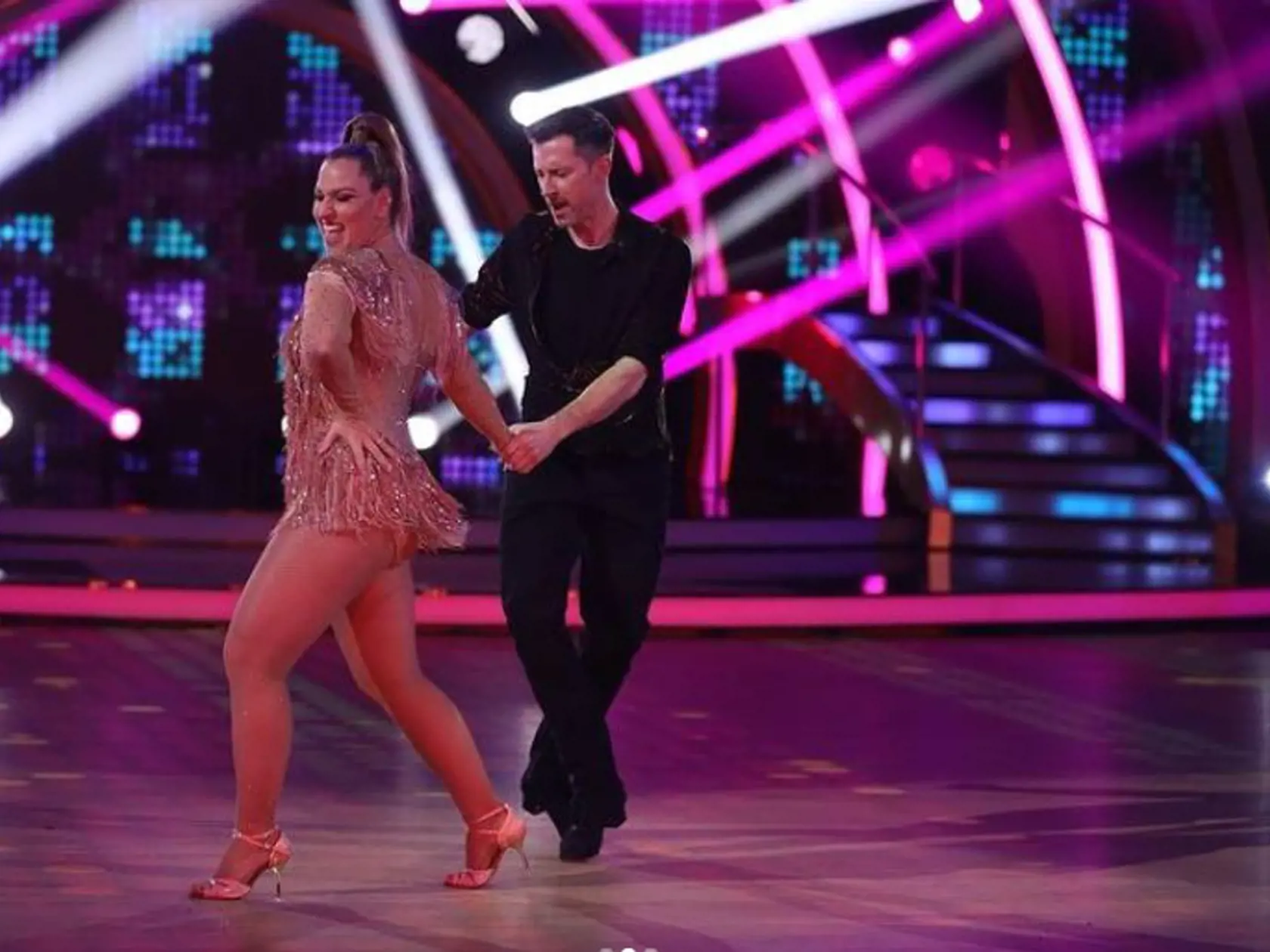Dominika Cibulková a jej čača.