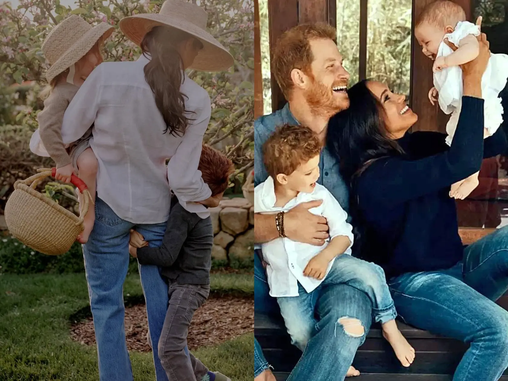 Meghan a Harry s deťmi. 