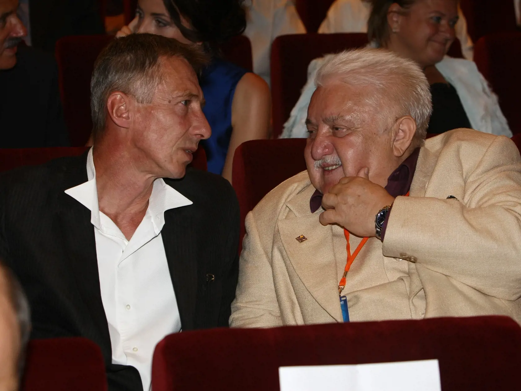 János Bán na Artfilmfeste v Trenčianskych Tepliciach.
