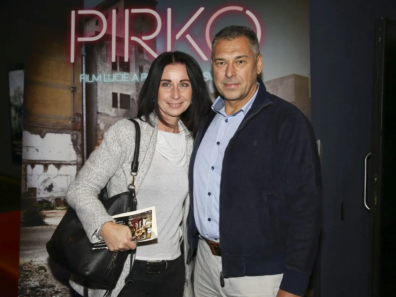 Premiera cesko-slovenskeho filmu Pirko
Marek Tapak s manzelkou