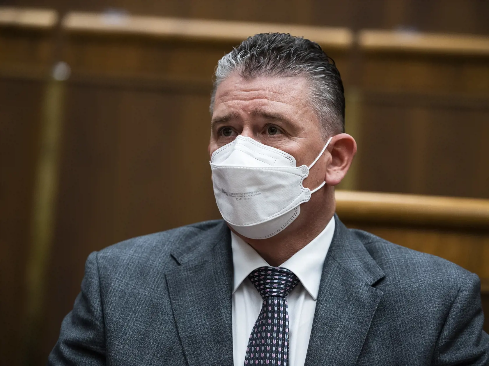 Na snímke minister vnútra SR Roman Mikulec (OĽaNO)