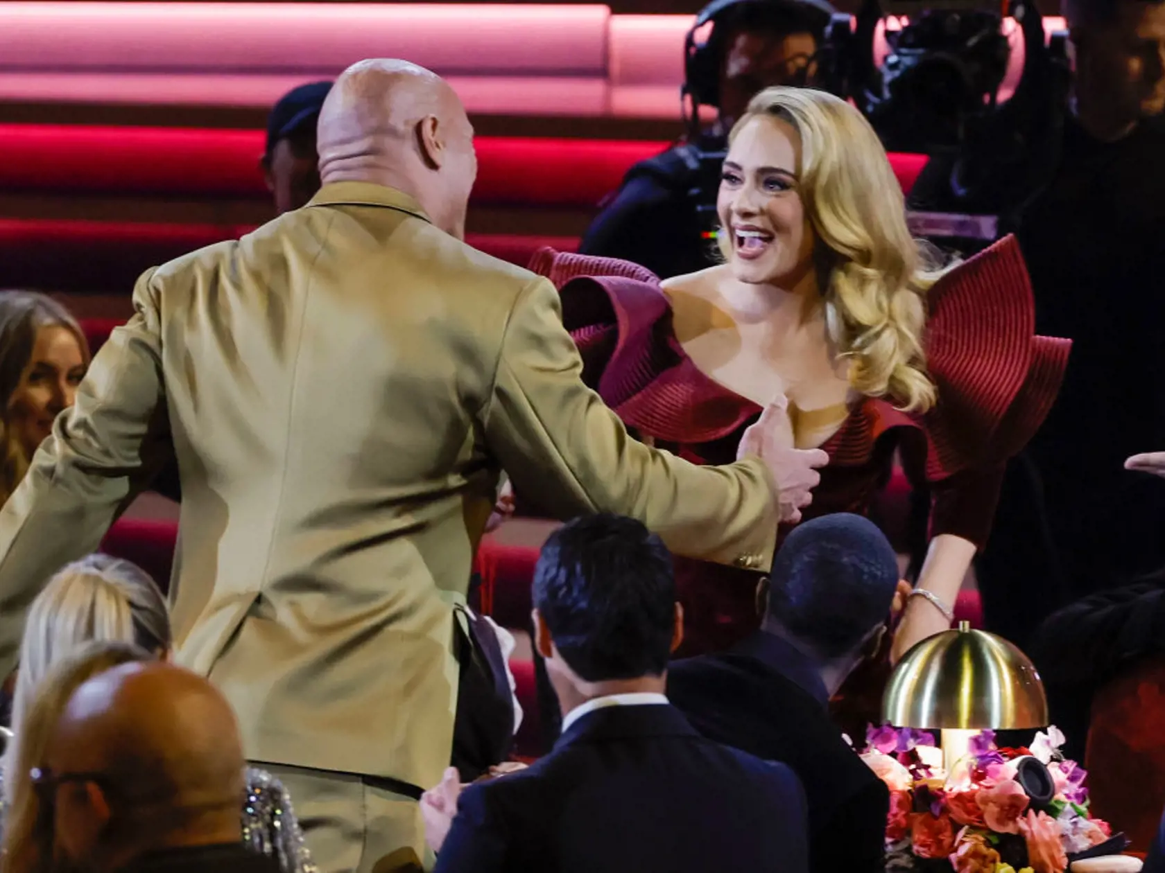 Grammy 2023: Adele a The Rock