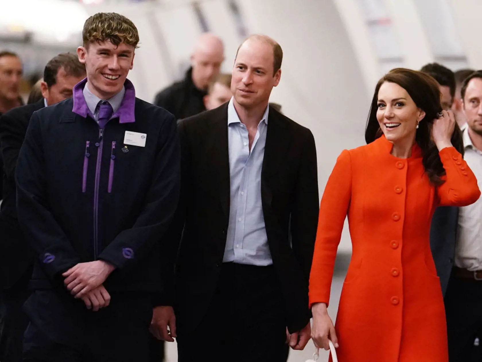 The Prince And Princess Of Wales Visit Soho