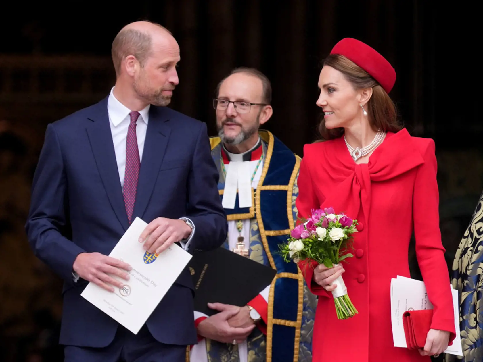 Princezná Kate a princ William sa na seba usmievali a prejavovali si náklonnosť.