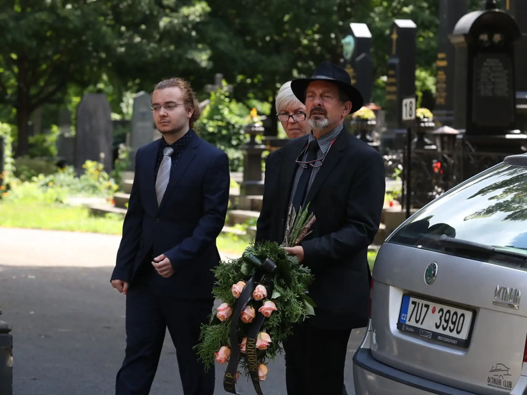 Pohreb Ladislava Potměšila.