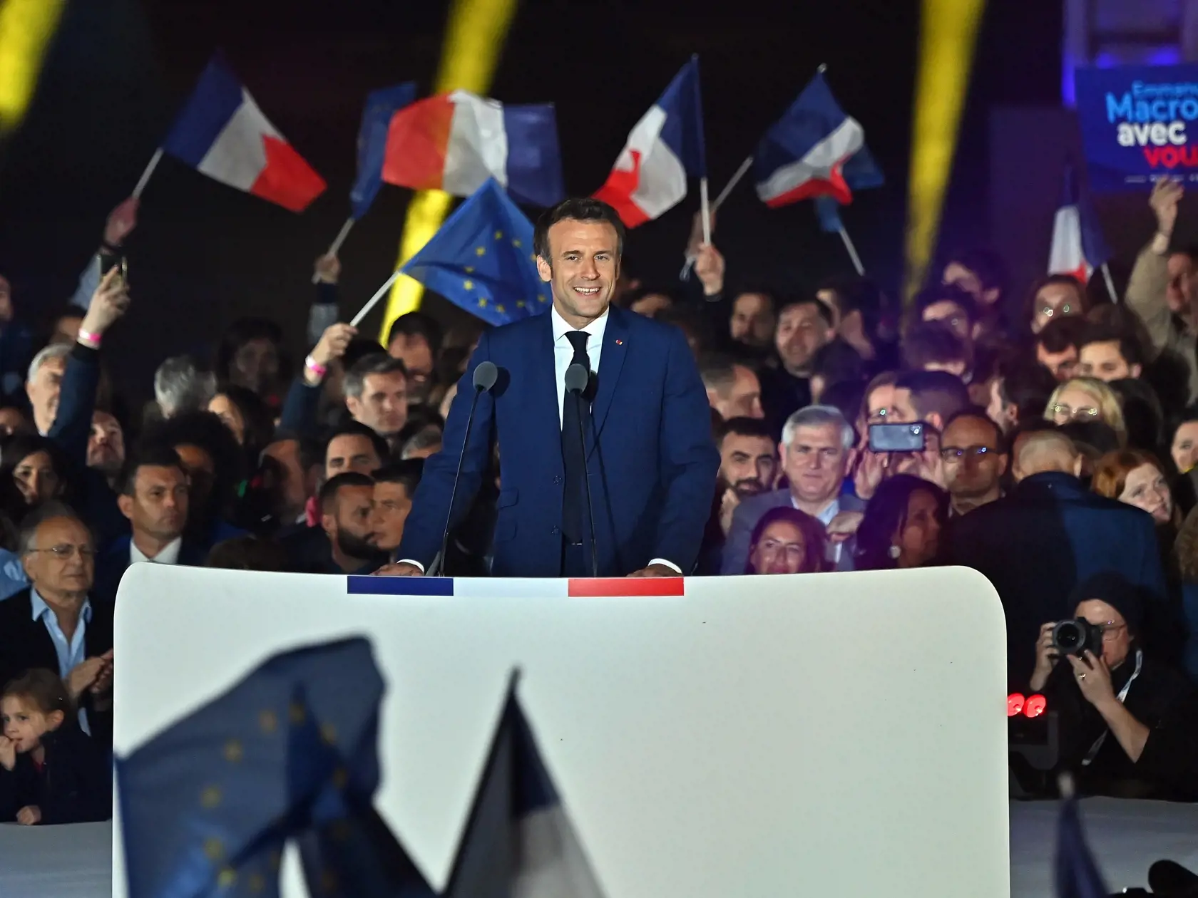 Macron sa stal víťazom prezidentských volieb vo Francúzsku.