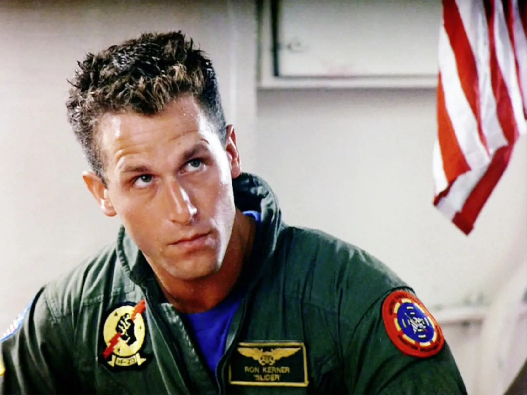 Rick Rossovich vo filme Top Gun.