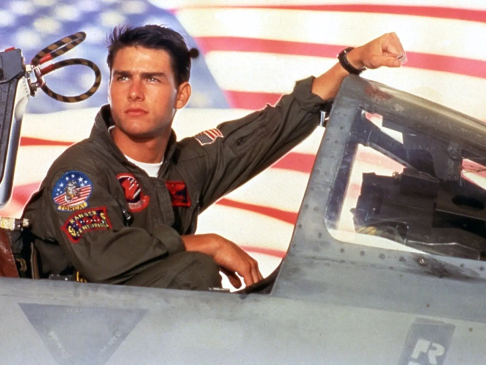 TOP GUN [US 1986] TOM CRUISE TOP GUN [US 1986]  TOM CRUISE     Date: 1986, Image: 43197597, License: Royalty-free, Restrictions: , Model Release: no, Credit line: Profimedia, Mary Evans Picture Librar