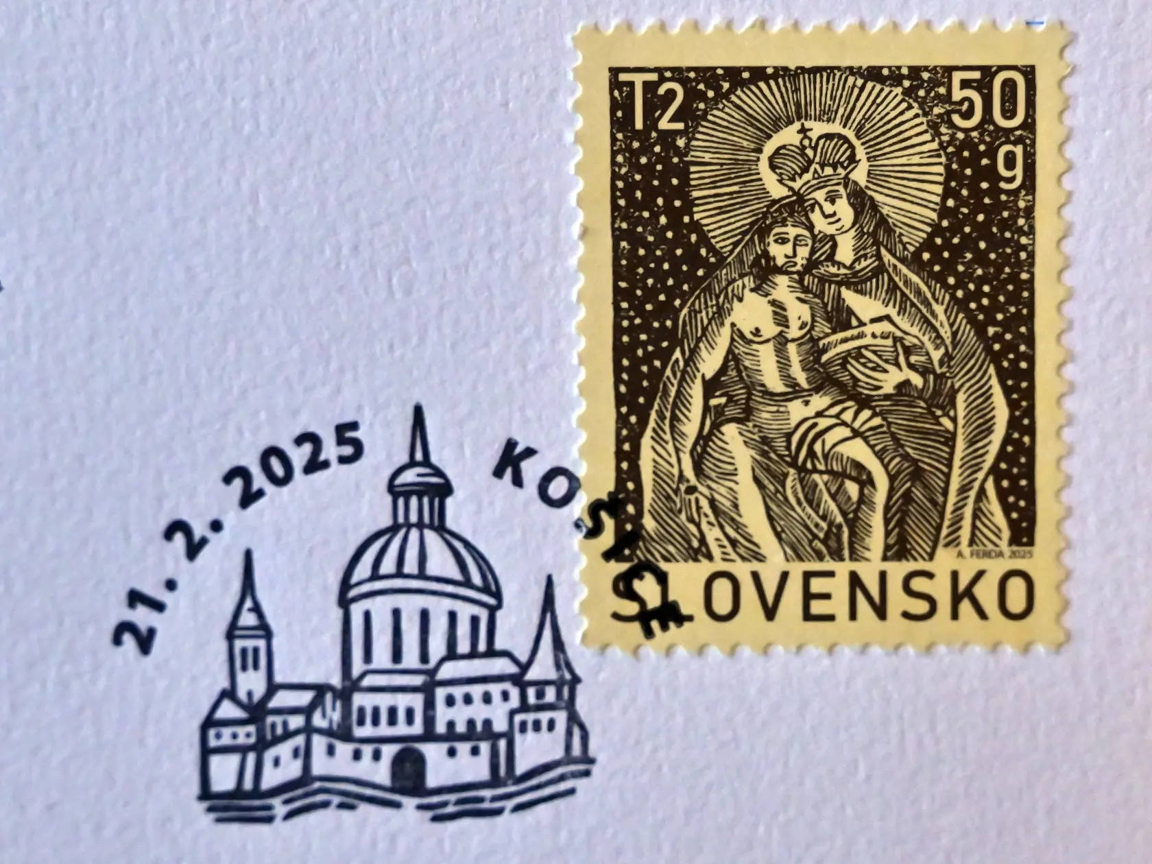 Inaugurácia poštovej známky Veľká noc 2025: Sakrálne motívy historických rukopisov Verejnej knižnice Jána Bocatia v Košiciach.