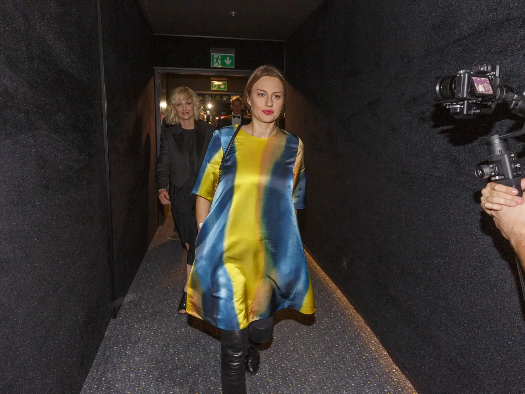 Premiéra slovenského filmu Amnestia 
Na obr.:  Natália Germani