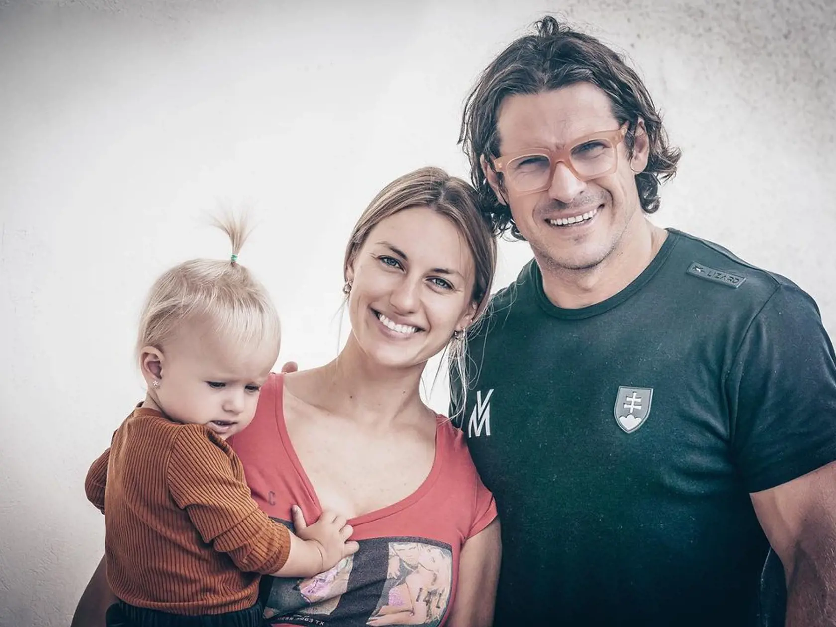 Natália Germáni s rodinou