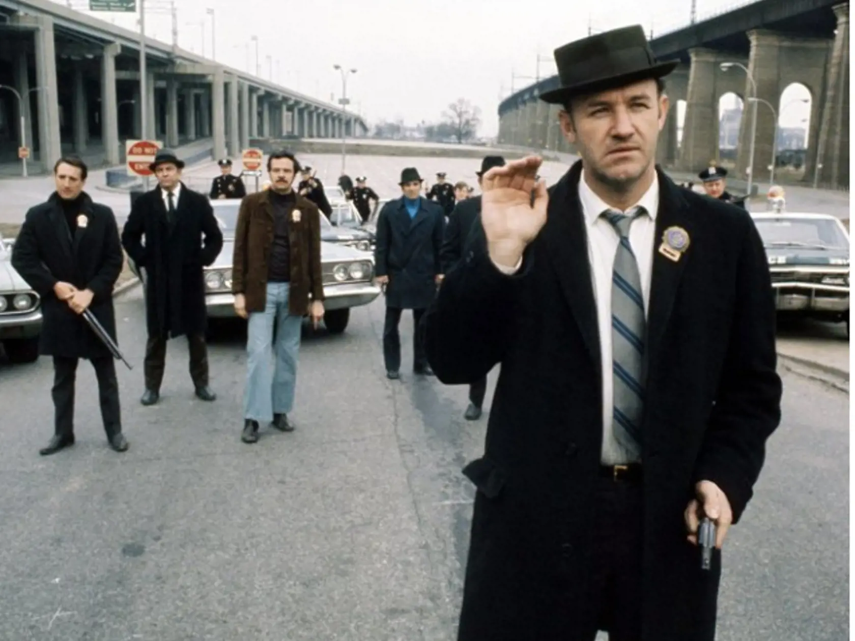 Hackman vo filme Francúzska spojka (1971).