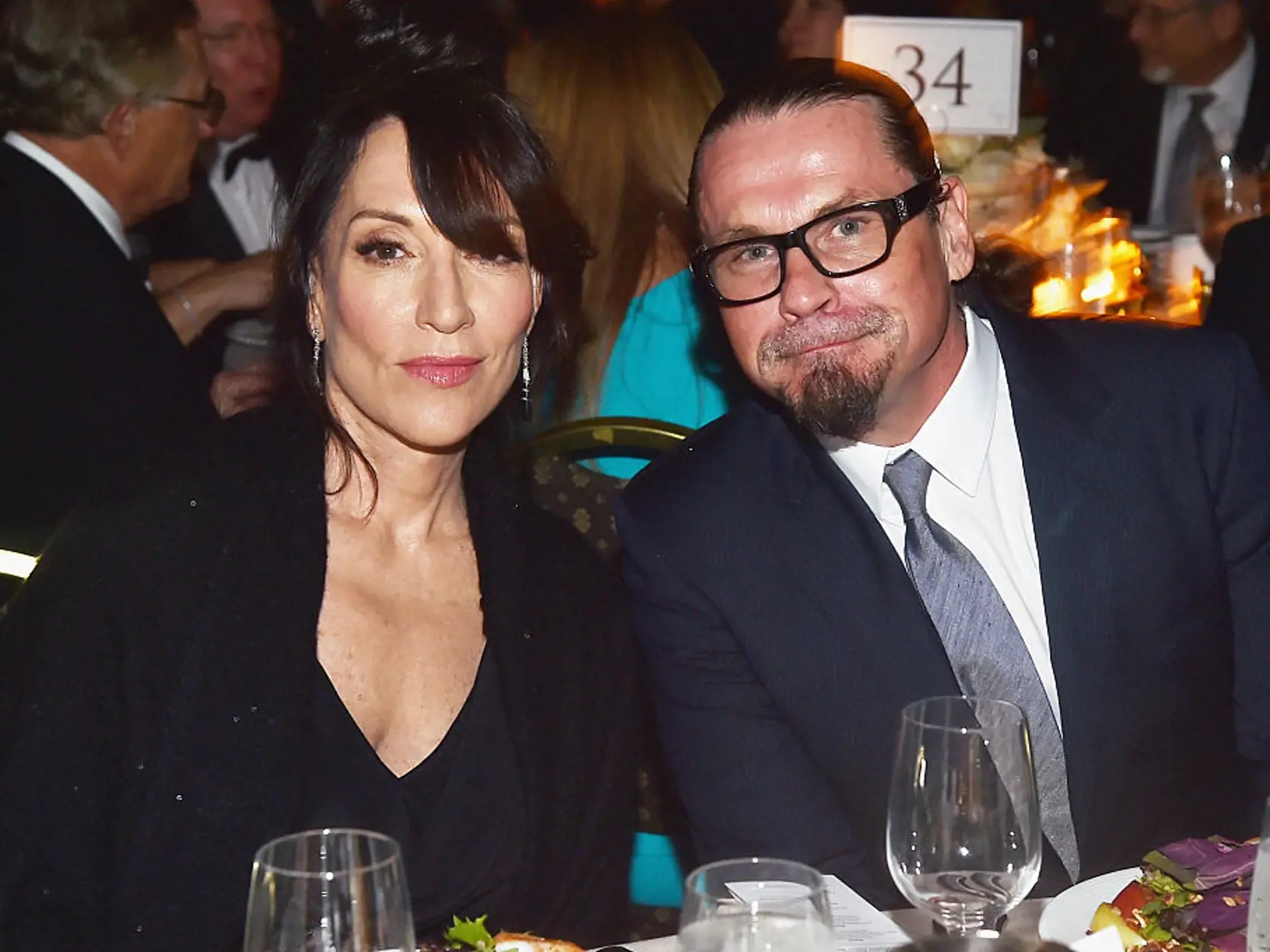 Katey Sagal s manželom Kurtom Sutterom