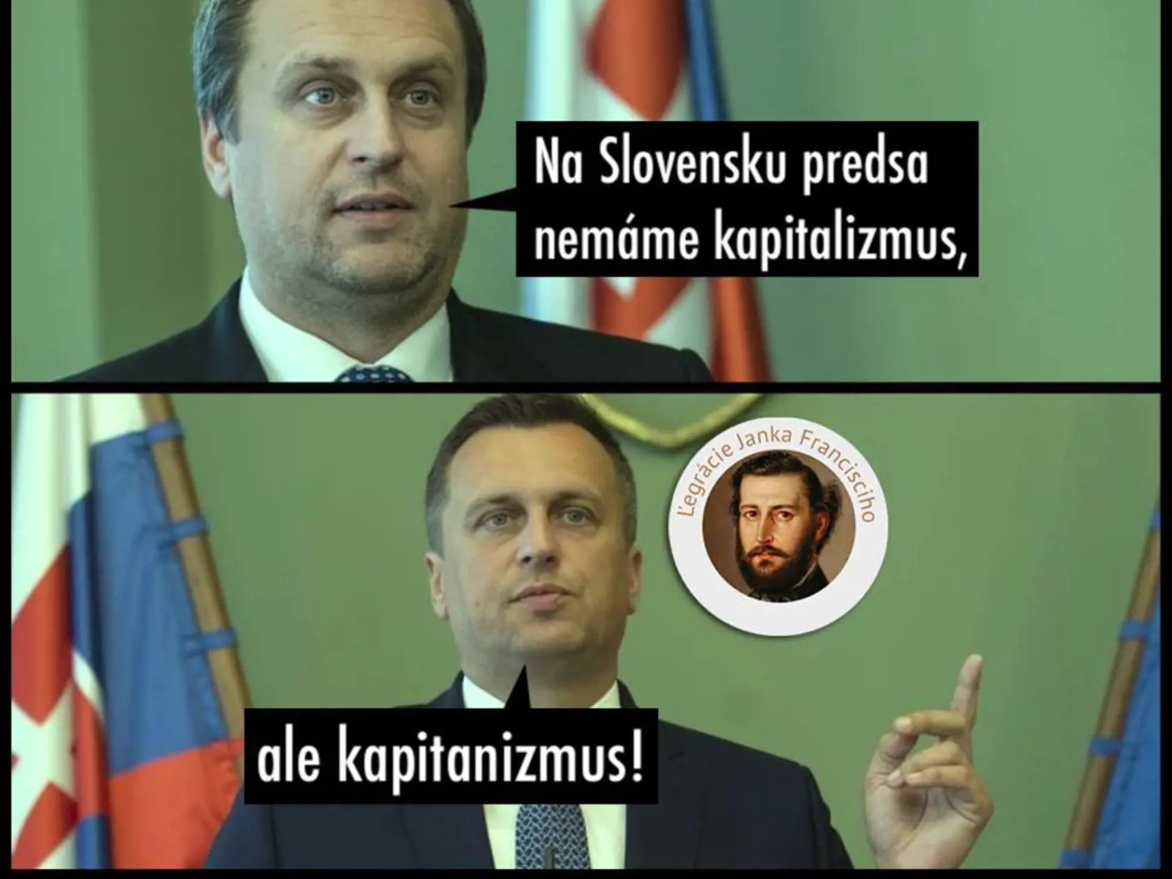 Diskusná relácia RTVS  O 5minút 12, ktorej sa v nedeľu zúčastnili predseda parlamentu Andrej Danko a predseda SaS Richard Sulík, bola živnou pôdou pre viaceré vtipy.