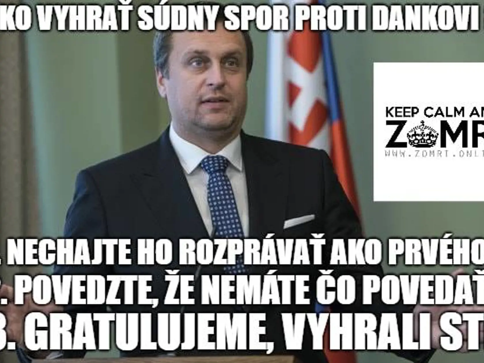 Predsedu parlamentu Andreja Danka si internet opäť podal.