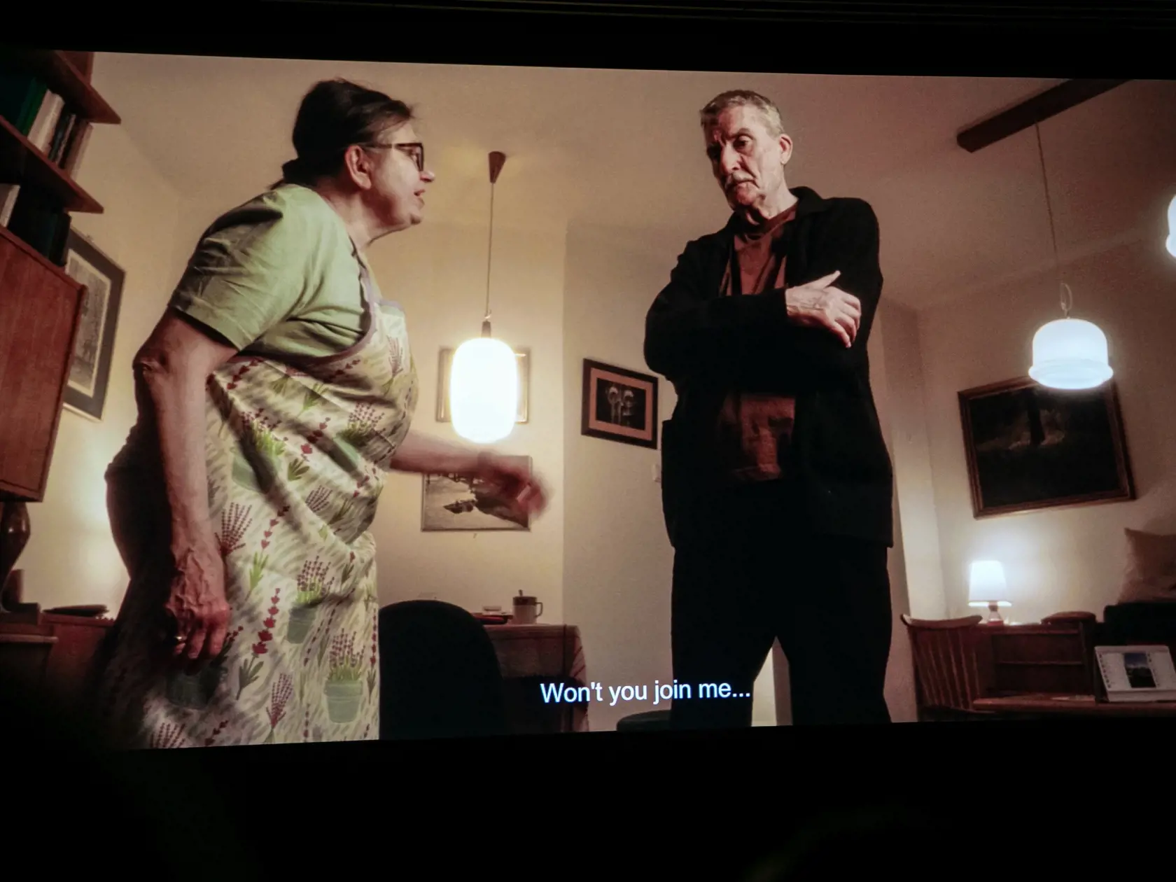 Martin Huba a Zuzana Kronerová vo filme Pre prípad dožitia.