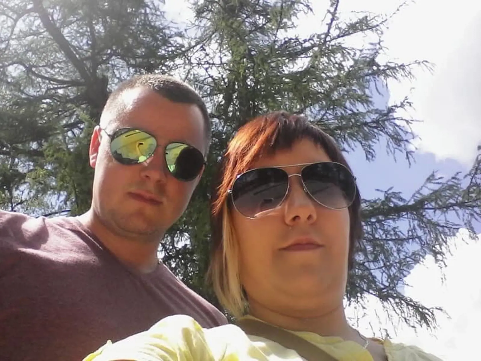 Alexandra († 27) a Marek (27) v časoch, keď ešte zrejme bolo všetko v poriadku.