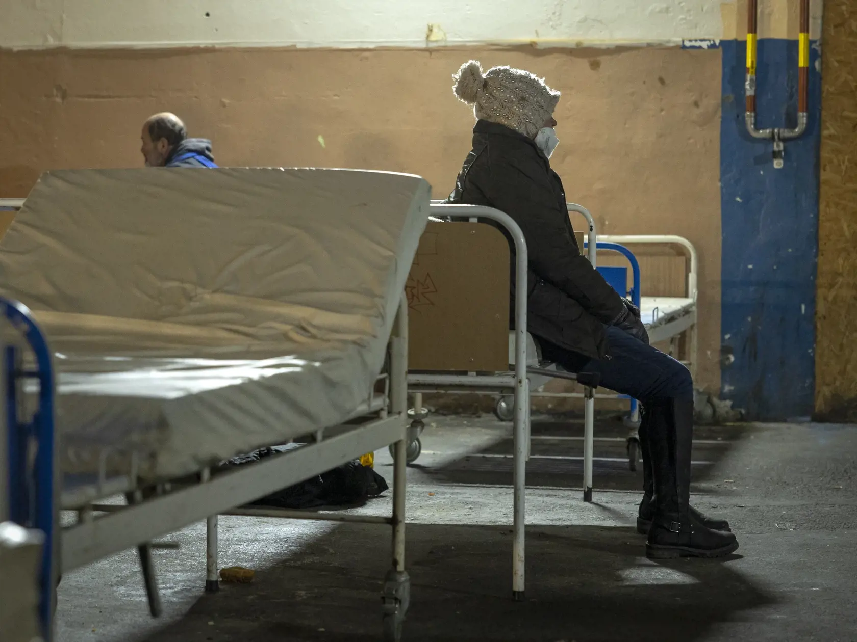 Priestory starej časti nocľahárne sú určené klientom, ktorí prišli pod vplyvom, alebo si sami zvolili, že tam chcú ísť.