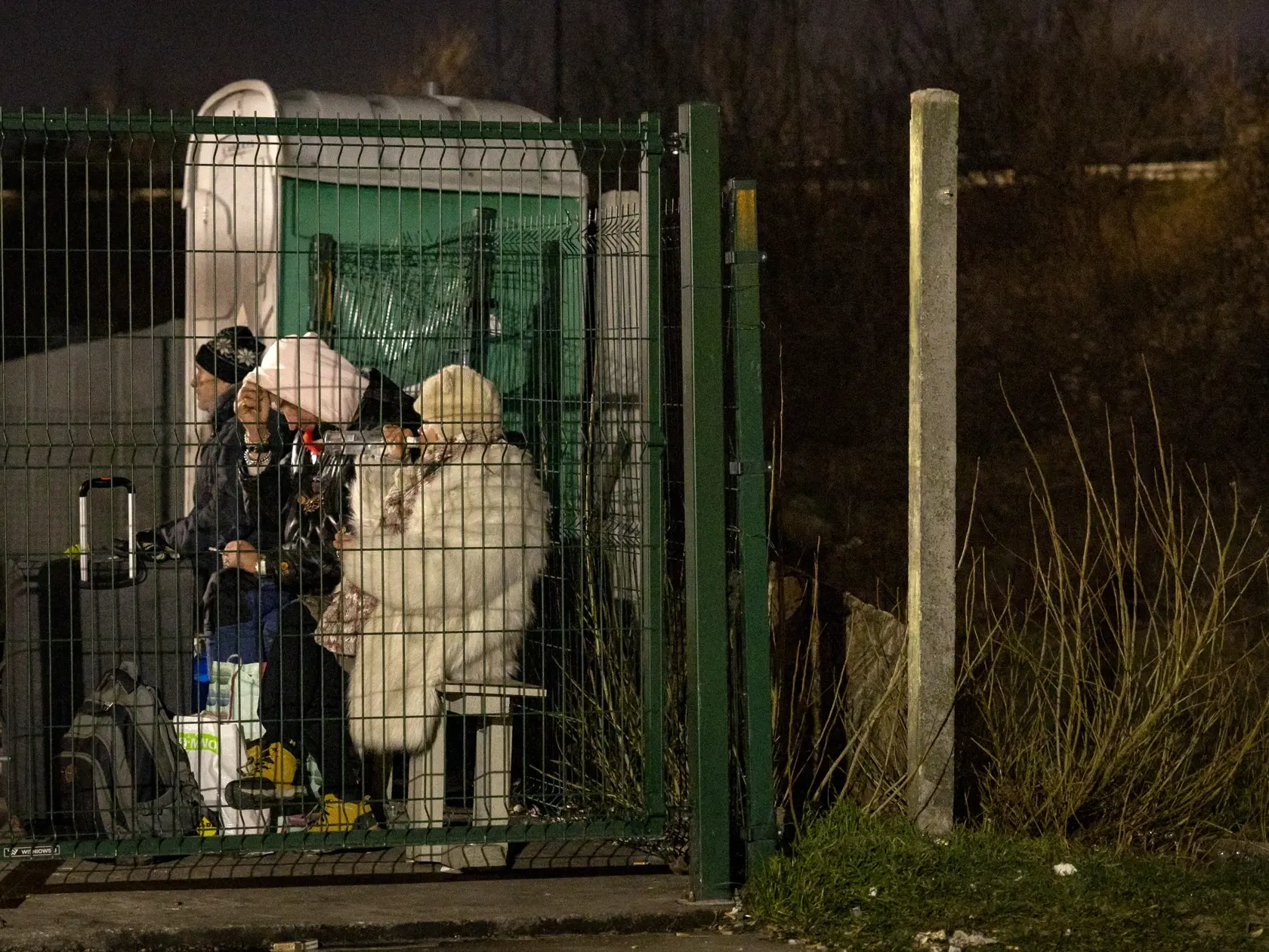 Fajčiarka a chemické toalety.