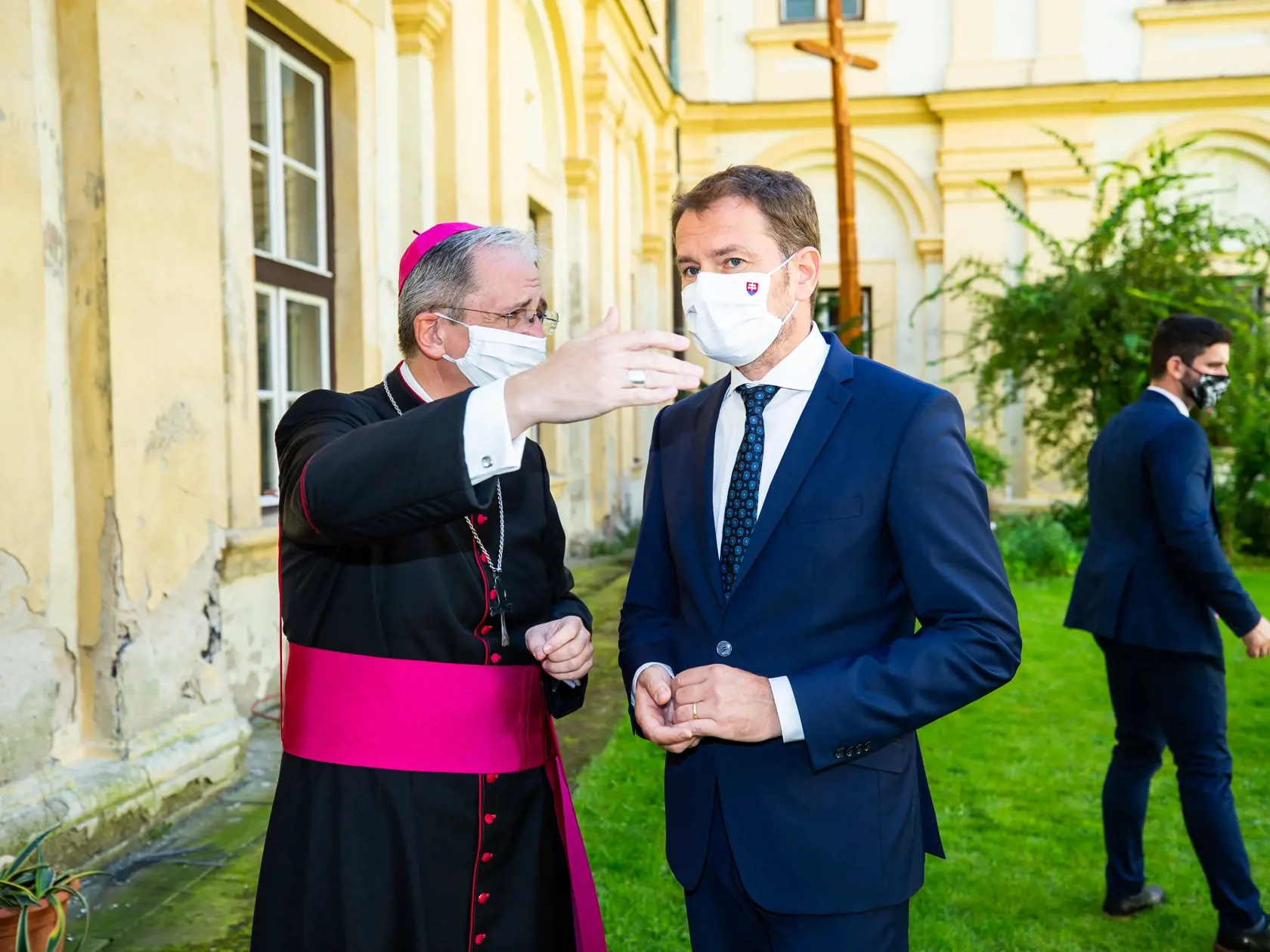 Národná púť k Bazilike Sedembolestnej Panny Márie v Šaštíne. Na snímke Igor Matovič.