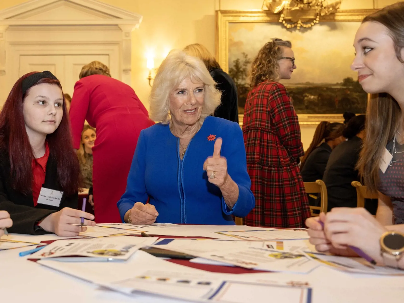 Pri príležitosti Medzinárodného dňa žien dostala Camilla (76) výnimočný darček.