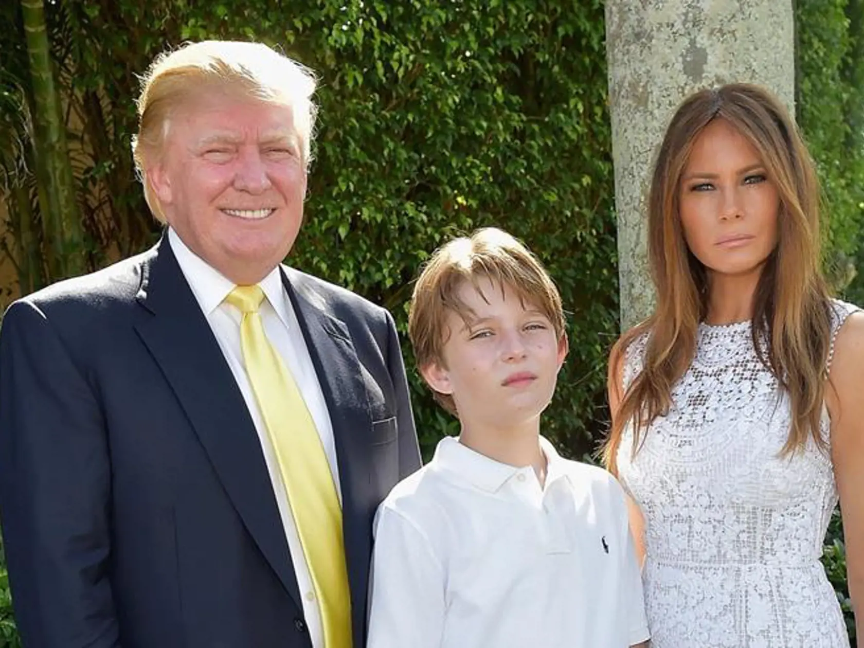 Najmladší syn Barron Trump je jediné dieťa z tretieho Trumpovho manželstva so slovinskou modelkou Melaniou Knavsovou.
