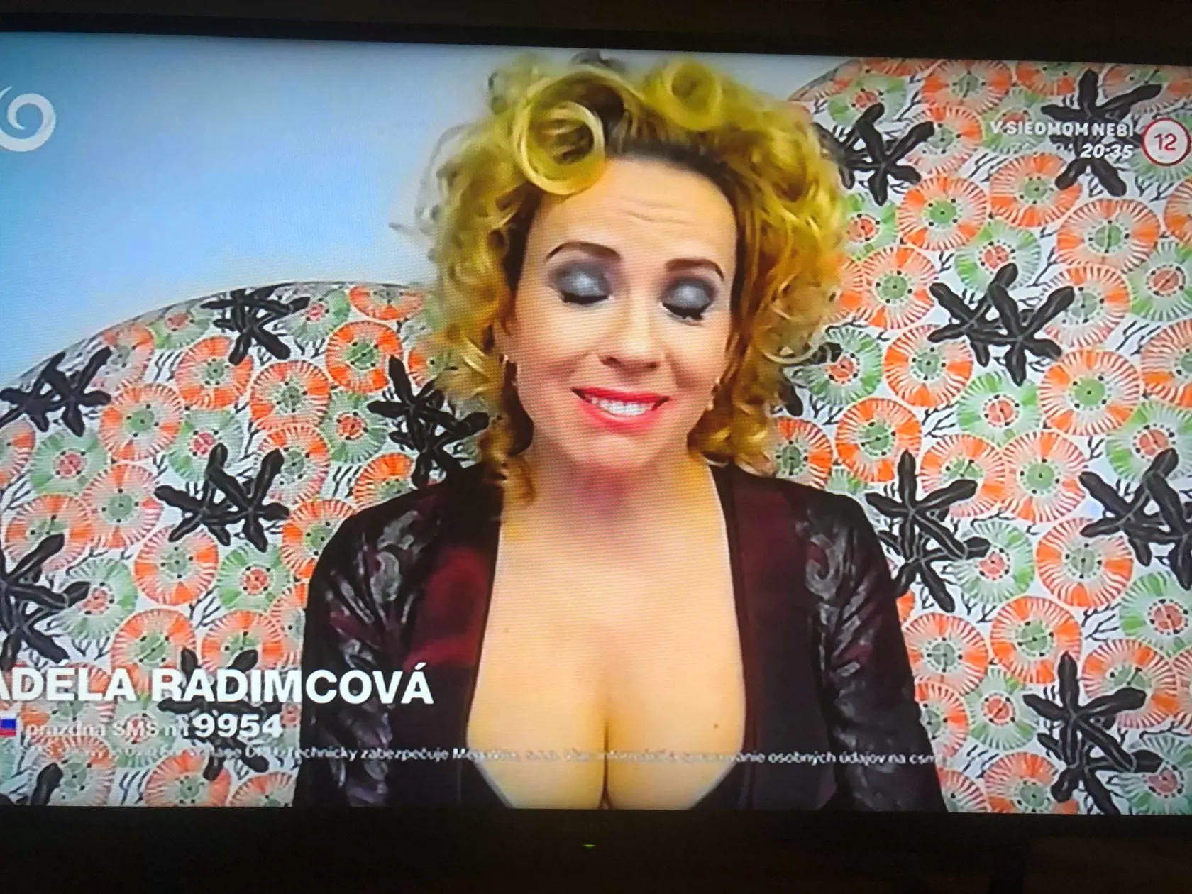 Diana Mórová cez Skype.
