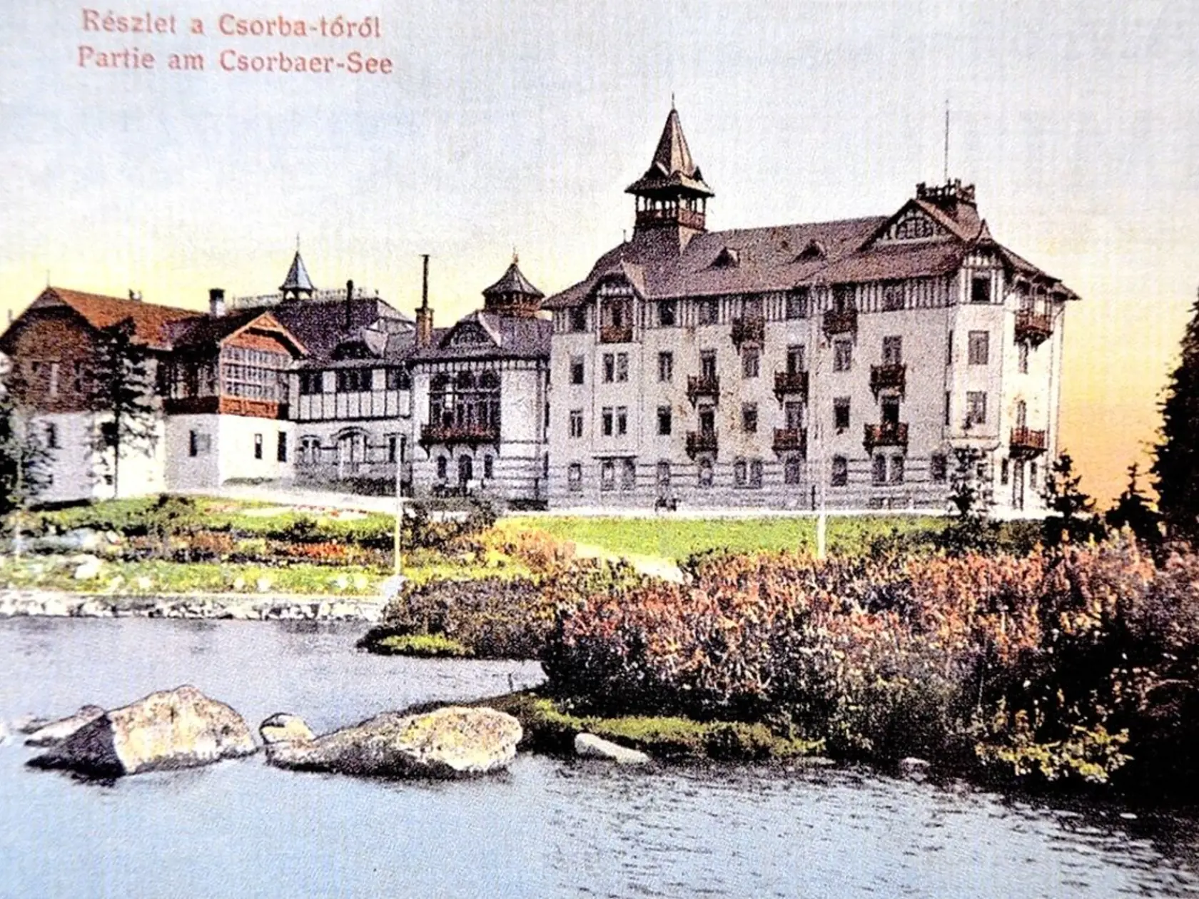 Grandhotel Kriváň v čase jeho otvorenia.