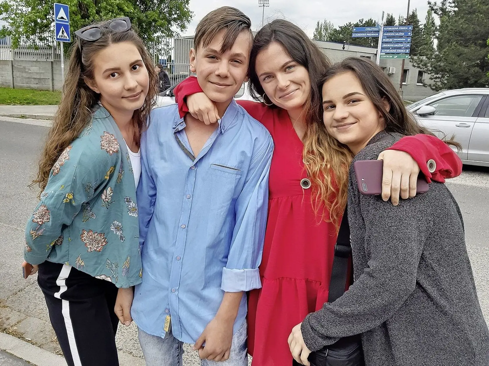 S mojimi dcérami Bibkou a Grétkou, ale aj synovcom Nikolasom, neterou Marcelkou...