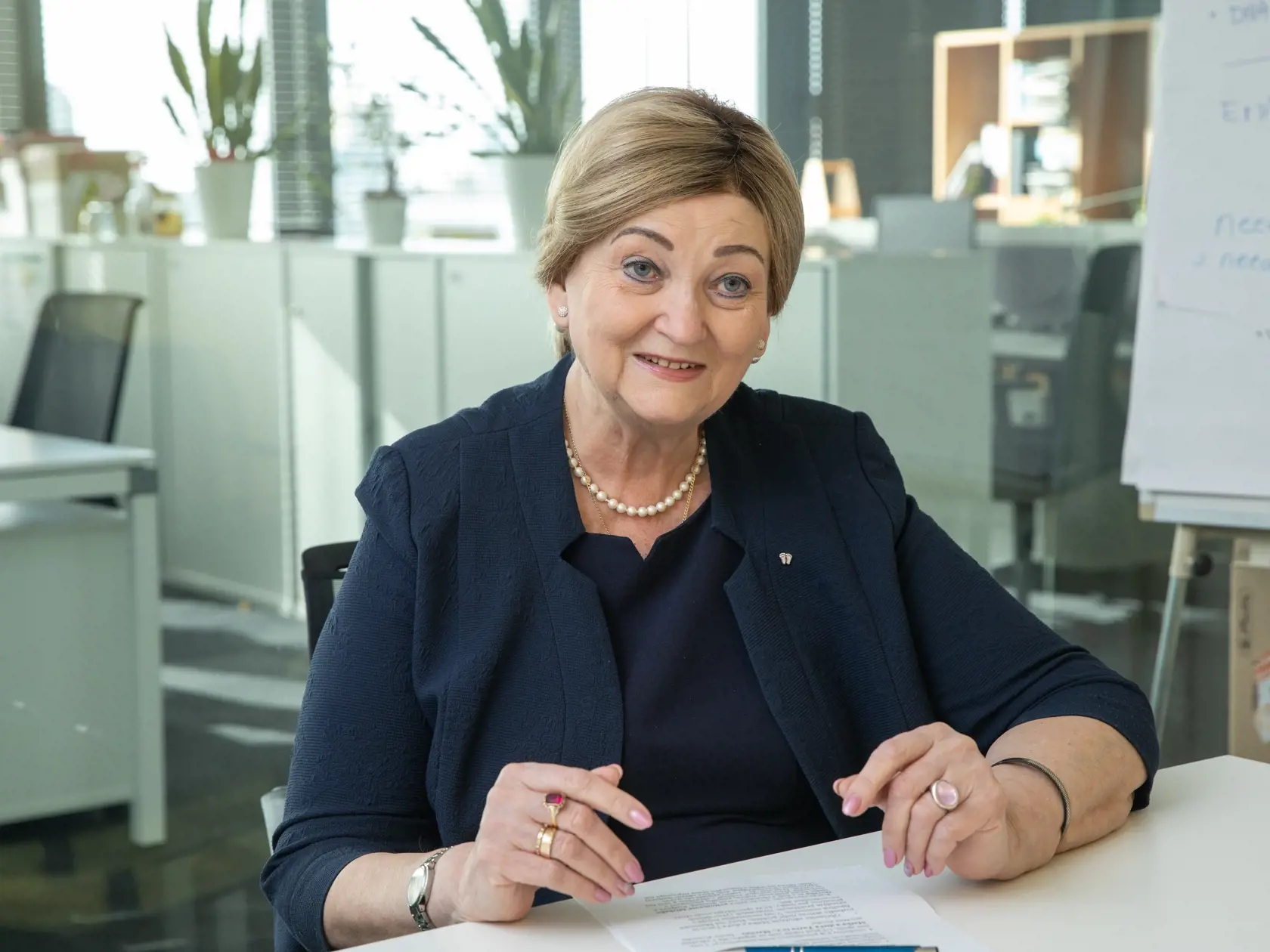 Na snímke je MUDr. Anna Záborská slovenská politička a bývalá poslankyňa NR SR a Európskeho parlamentu.