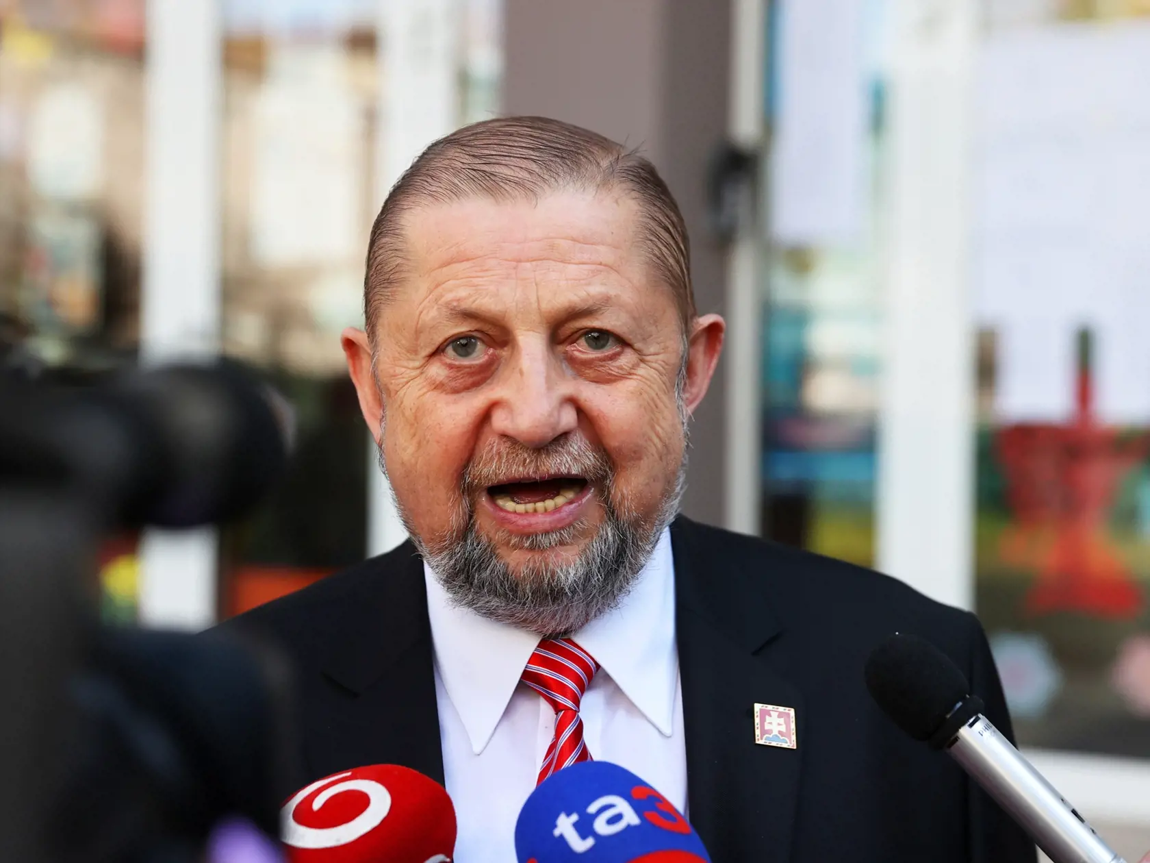 Štefan Harabin odovzdal svoj hlas.