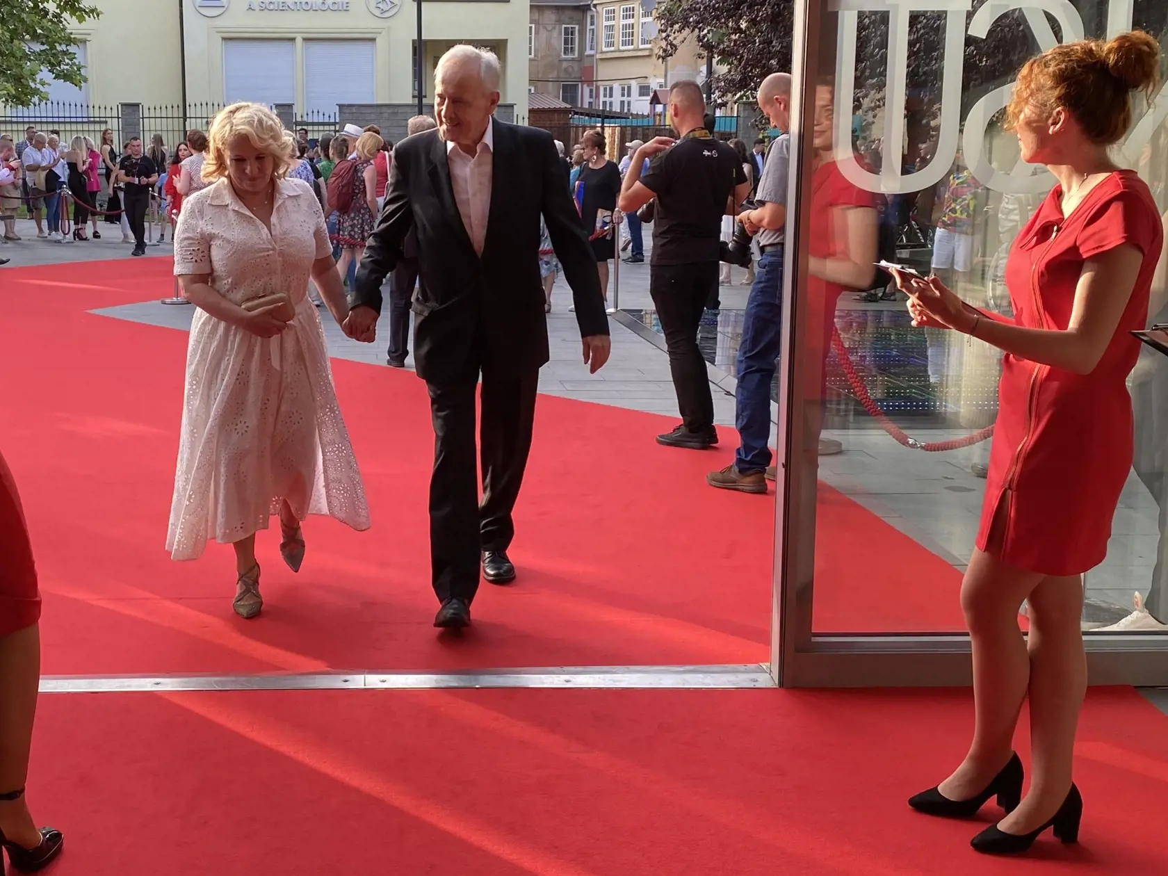 Herec Ján Greššo s manželkou sú pravidelnými hosťami festivalu Art Film v Košiciach.