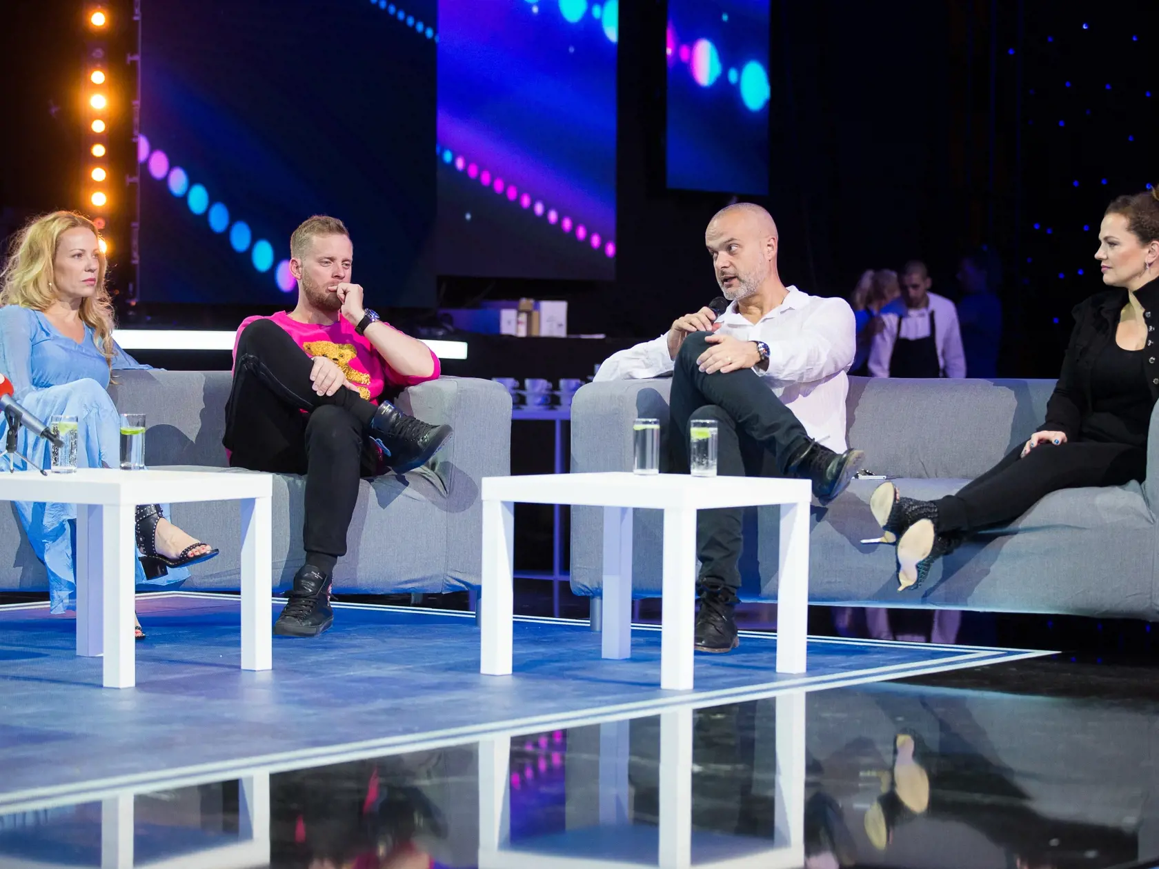 Porota pre tento rok. Zľava - Diana Mórová, Jakub Prachař, Jaro Slávik a Marta Jandová.