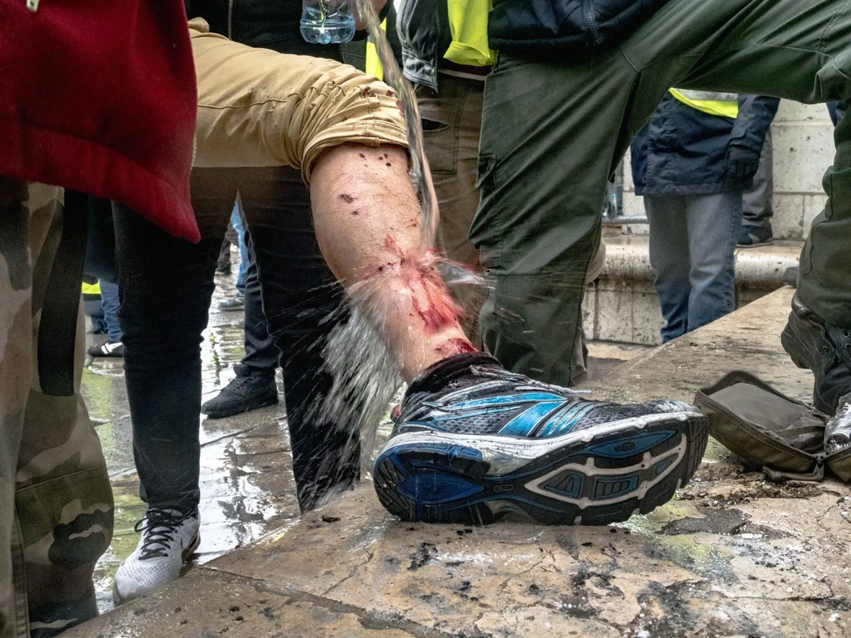 Protesty v Paríži