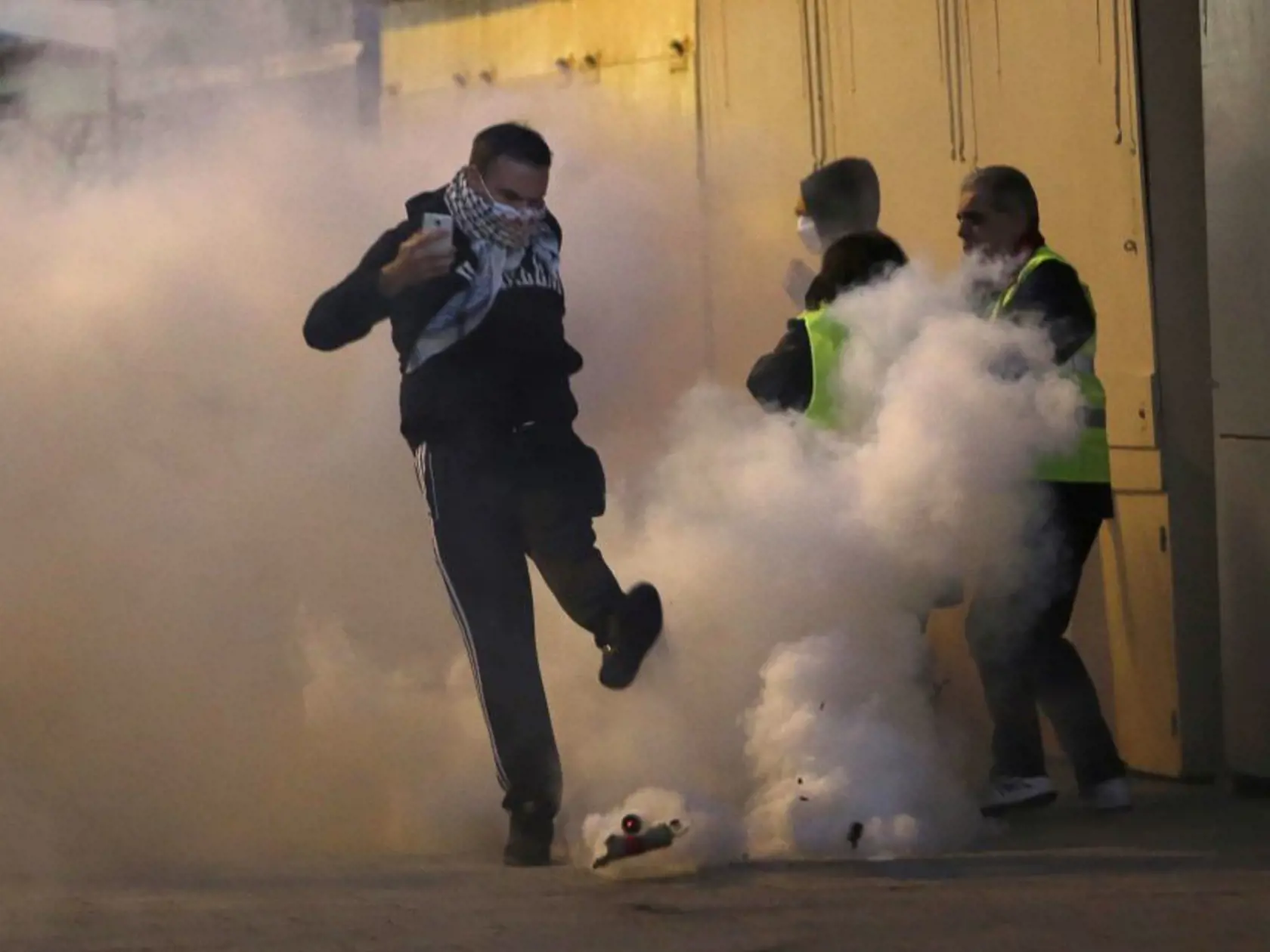 Protesty v Paríži