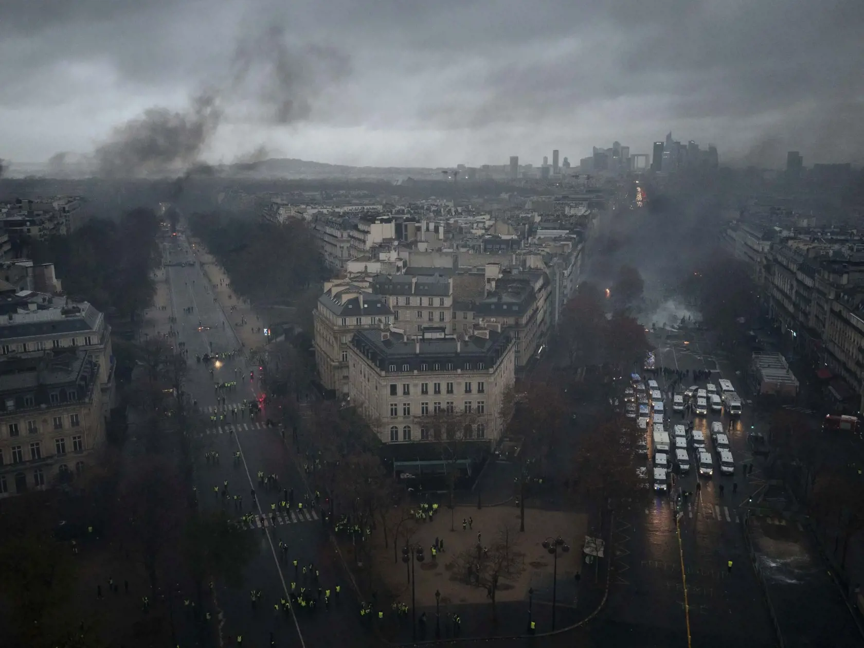 Protesty v Paríži